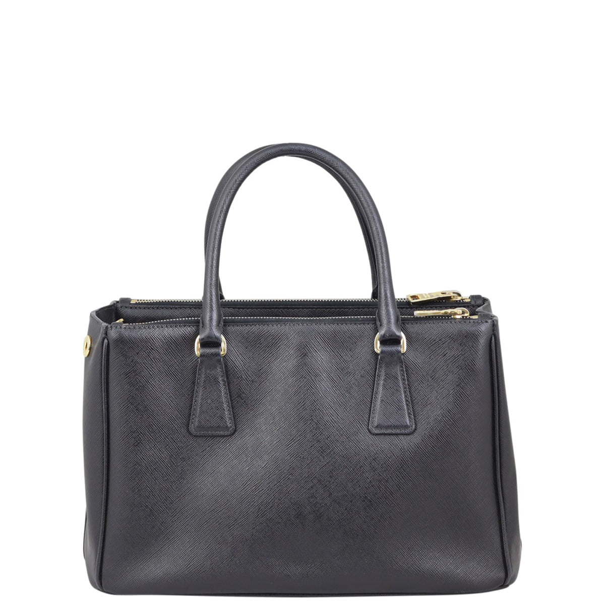 Prada Saffiano Lux Galleria Double Zip Tote Small