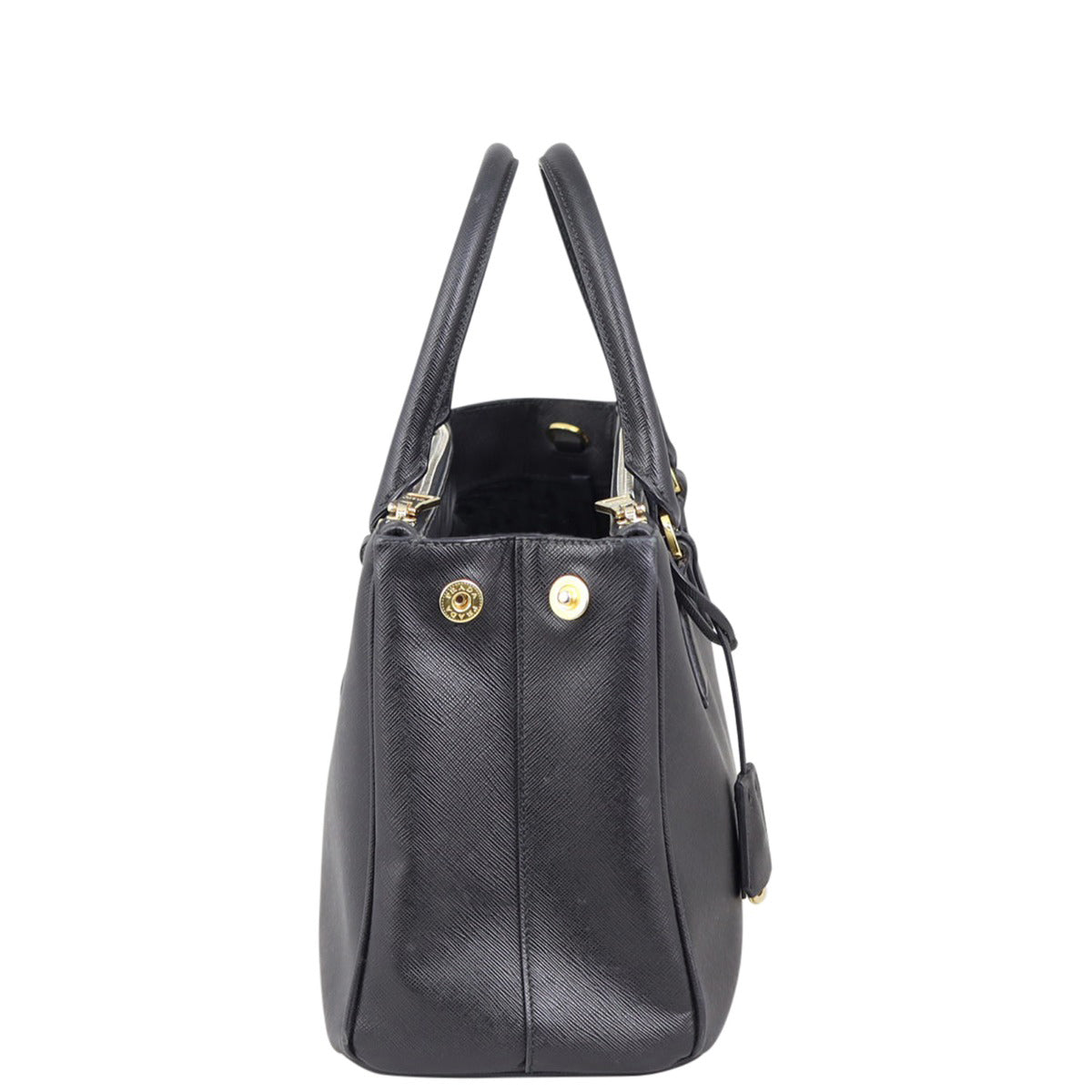 Prada Saffiano Lux Galleria Double Zip Tote Small