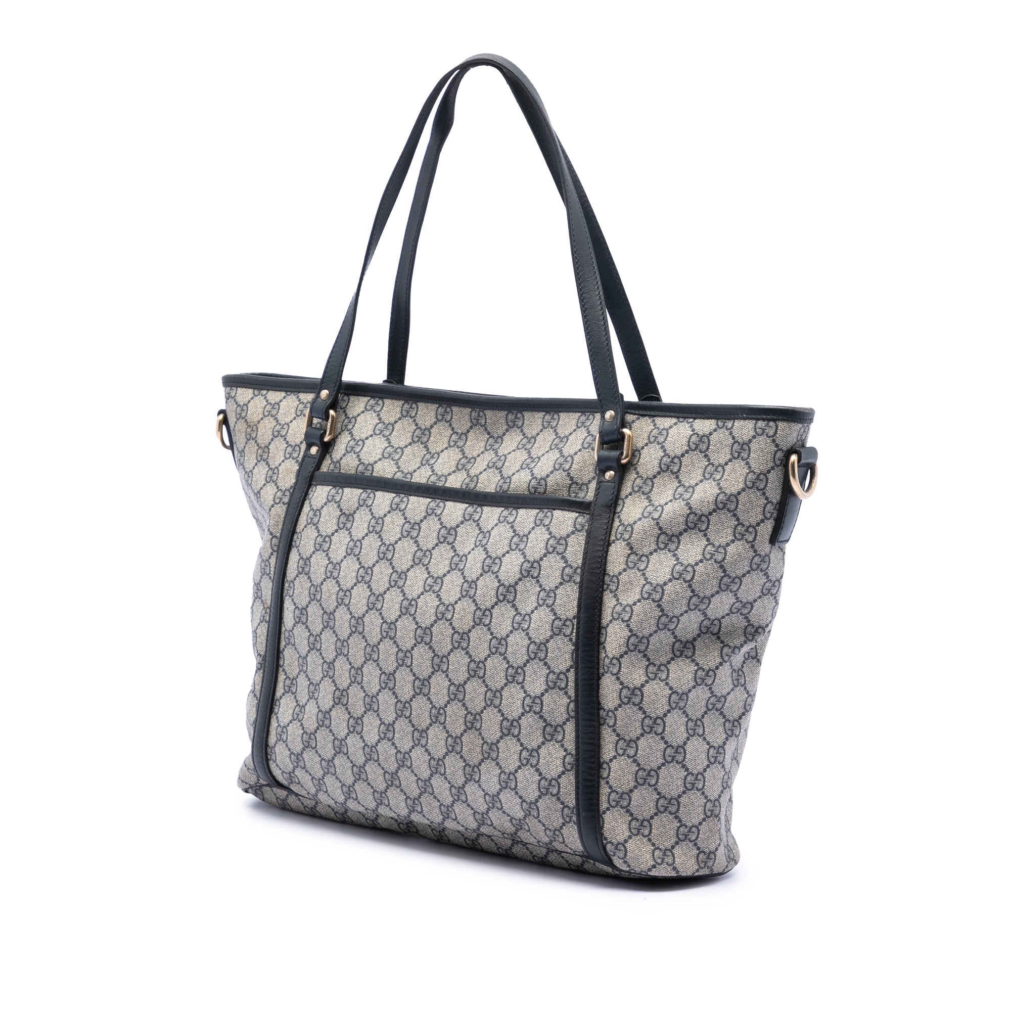 Front Pocket Convertible Tote GG Coated Canvas Medium