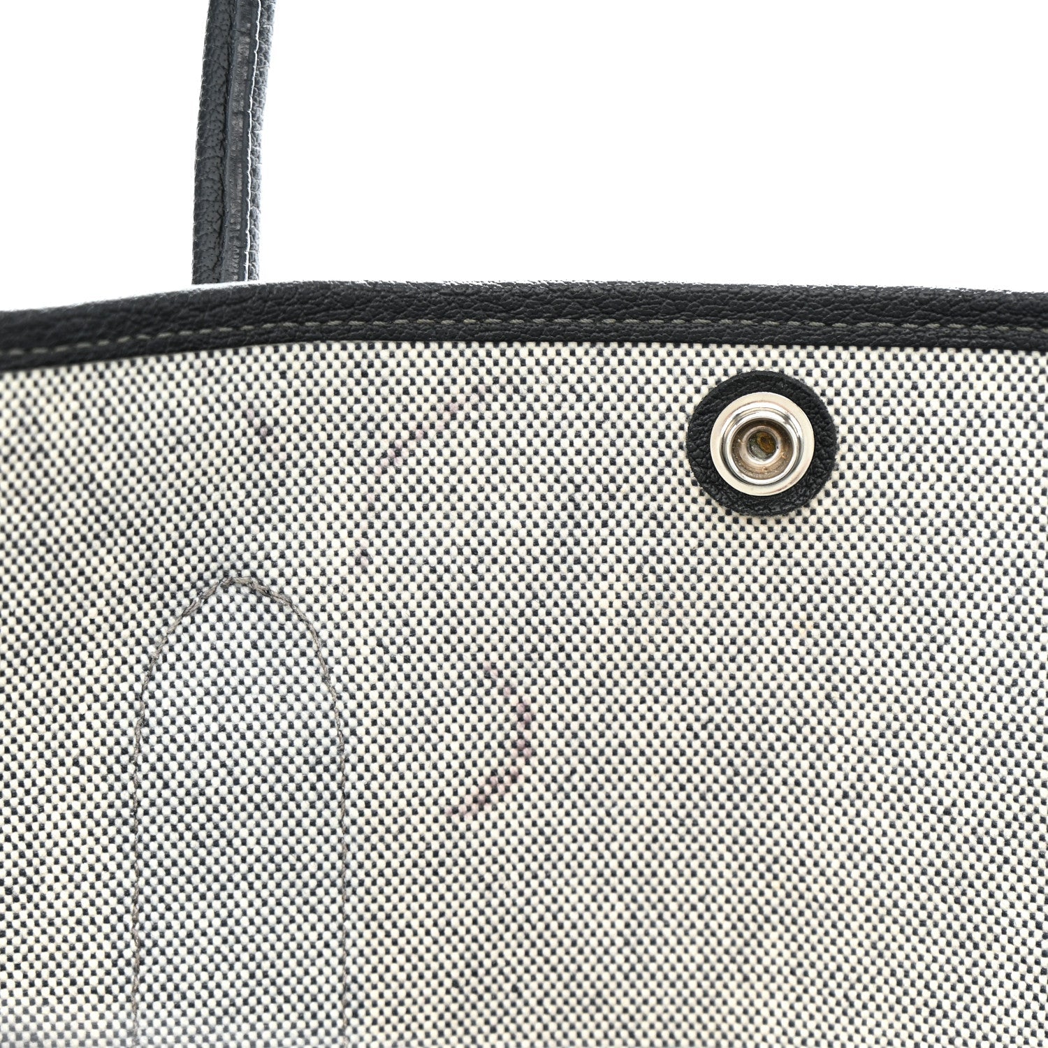 Buffle Skipper Toile Garden Party 36 MM Tote Black