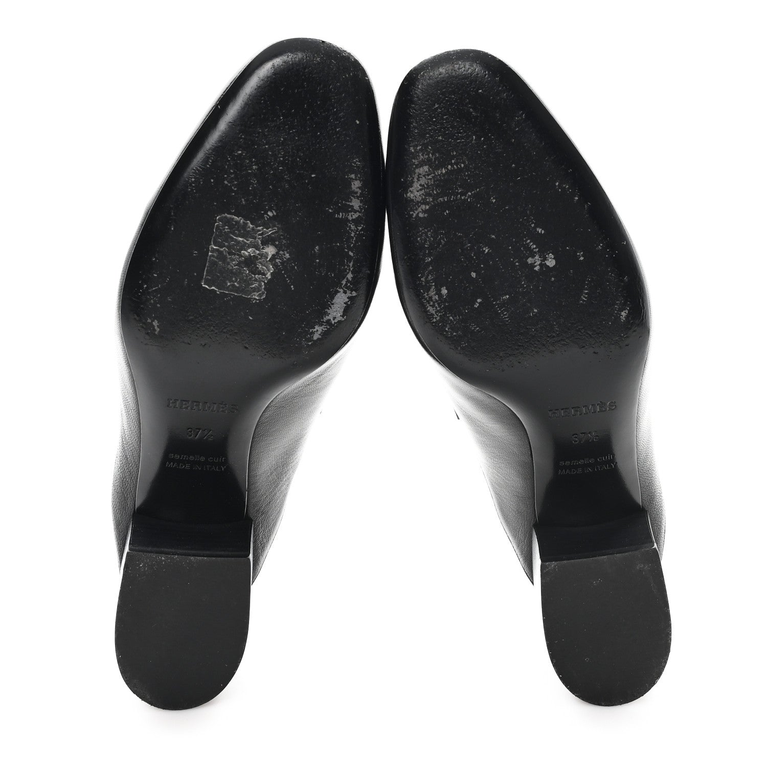 Goatskin Paradis Mules 37.5 Black