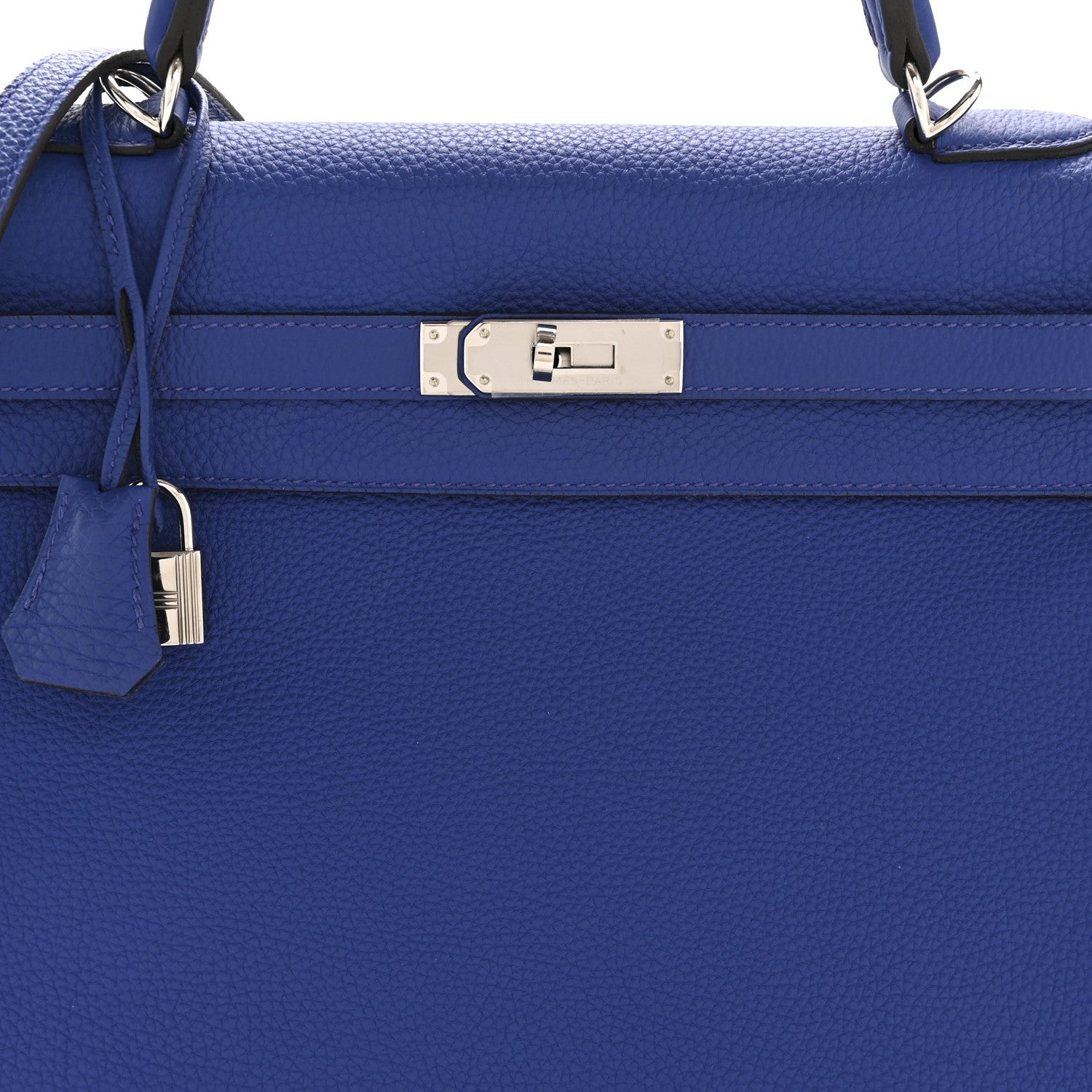Togo Kelly Retourne 35 Bleu Electrique