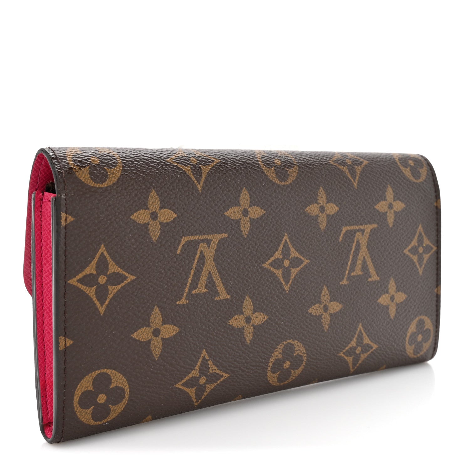 Monogram Emilie Wallet Fuchsia