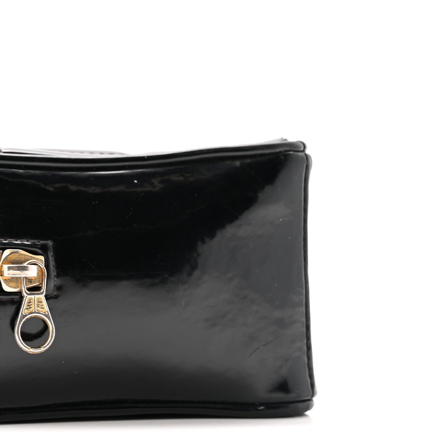 Patent CC Heart Vanity Case Black