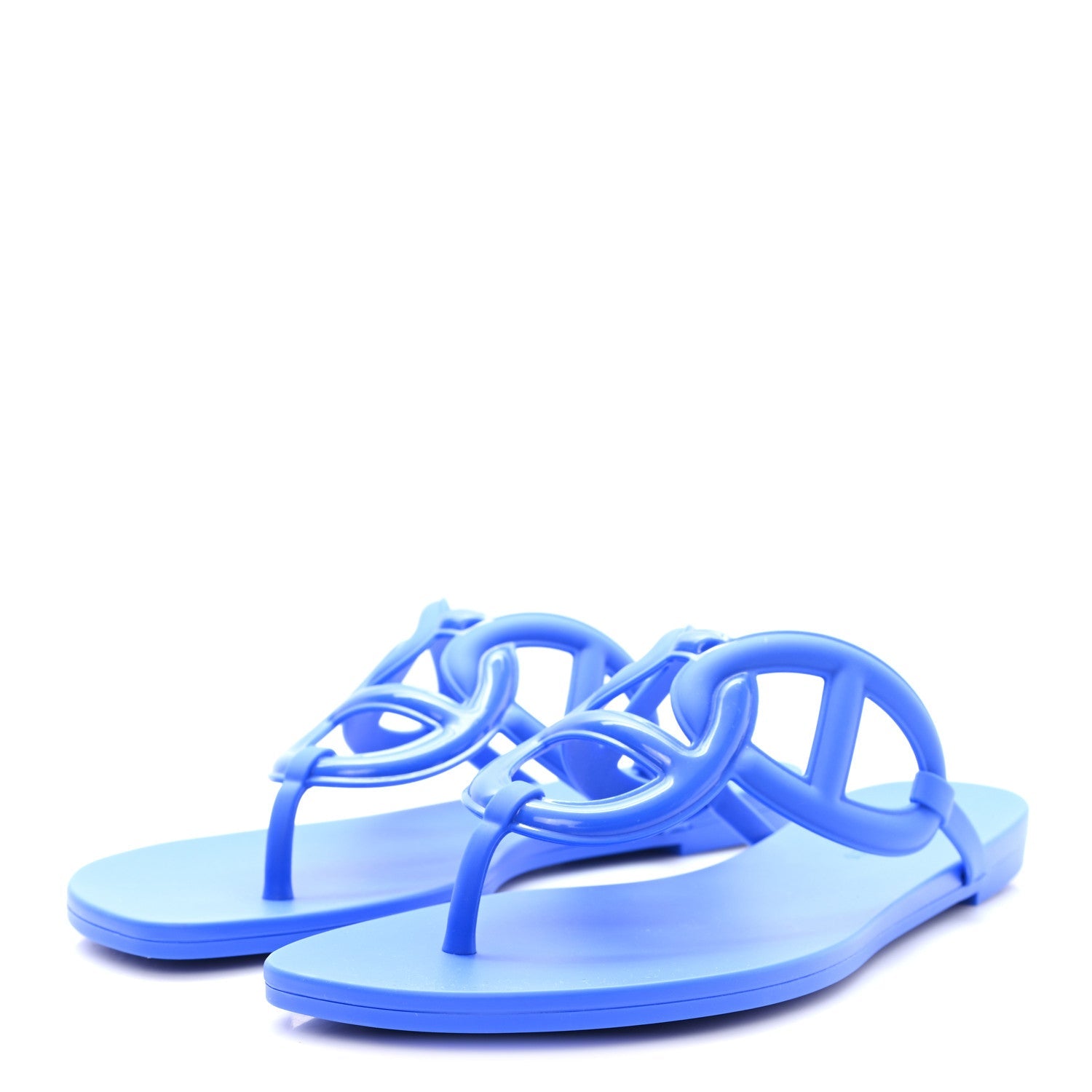 Rubber Womens Egerie Sandals 40 Bleu Outremer
