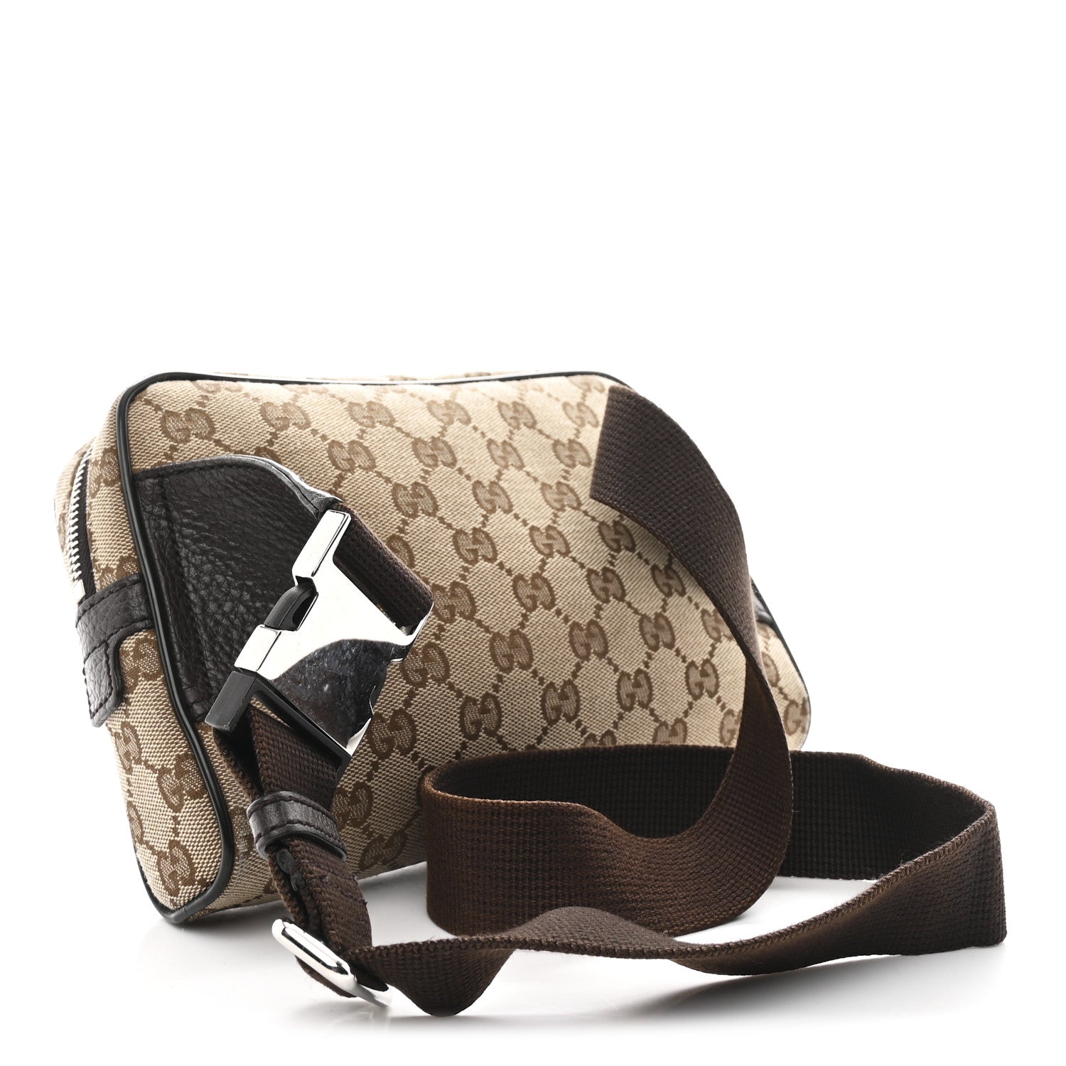 Monogram Belt Bag Dark Brown