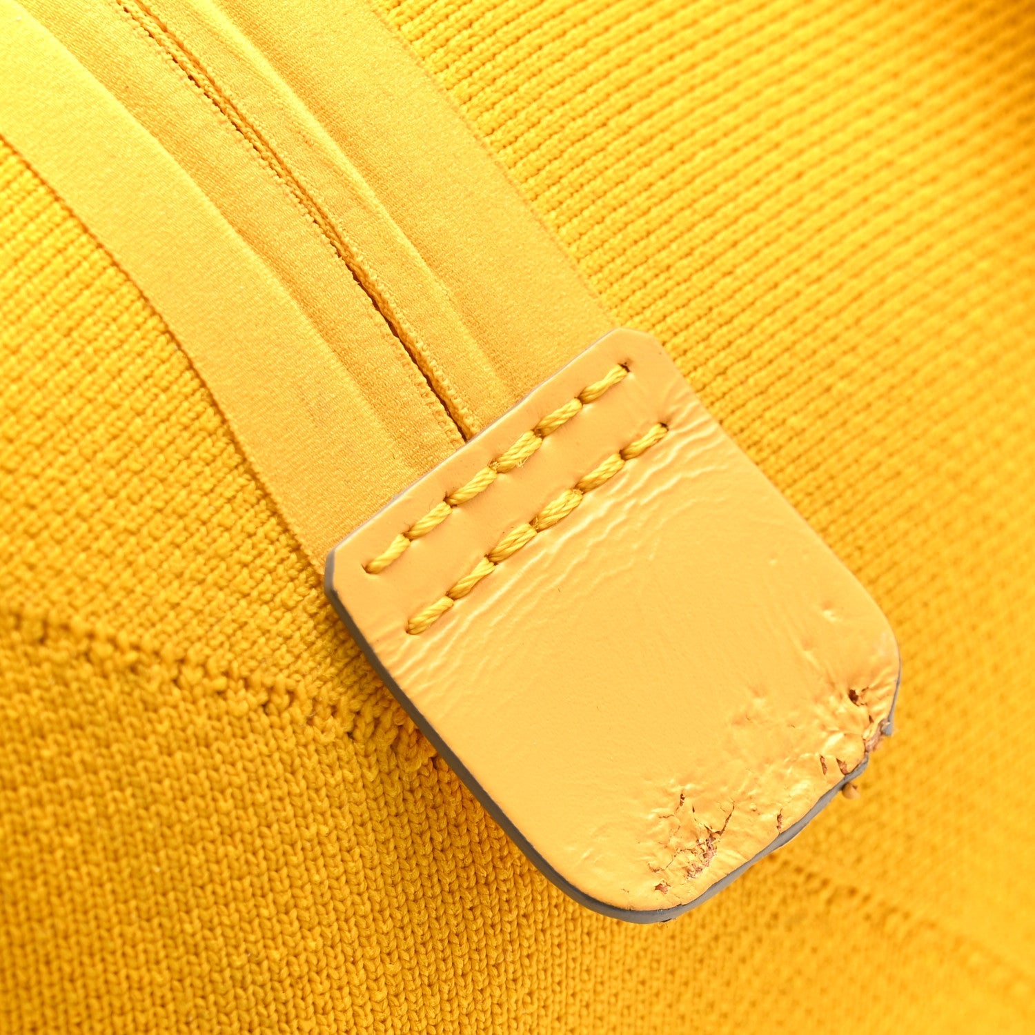 Knit Monogram Horizon Soft Duffle 55 Jaune