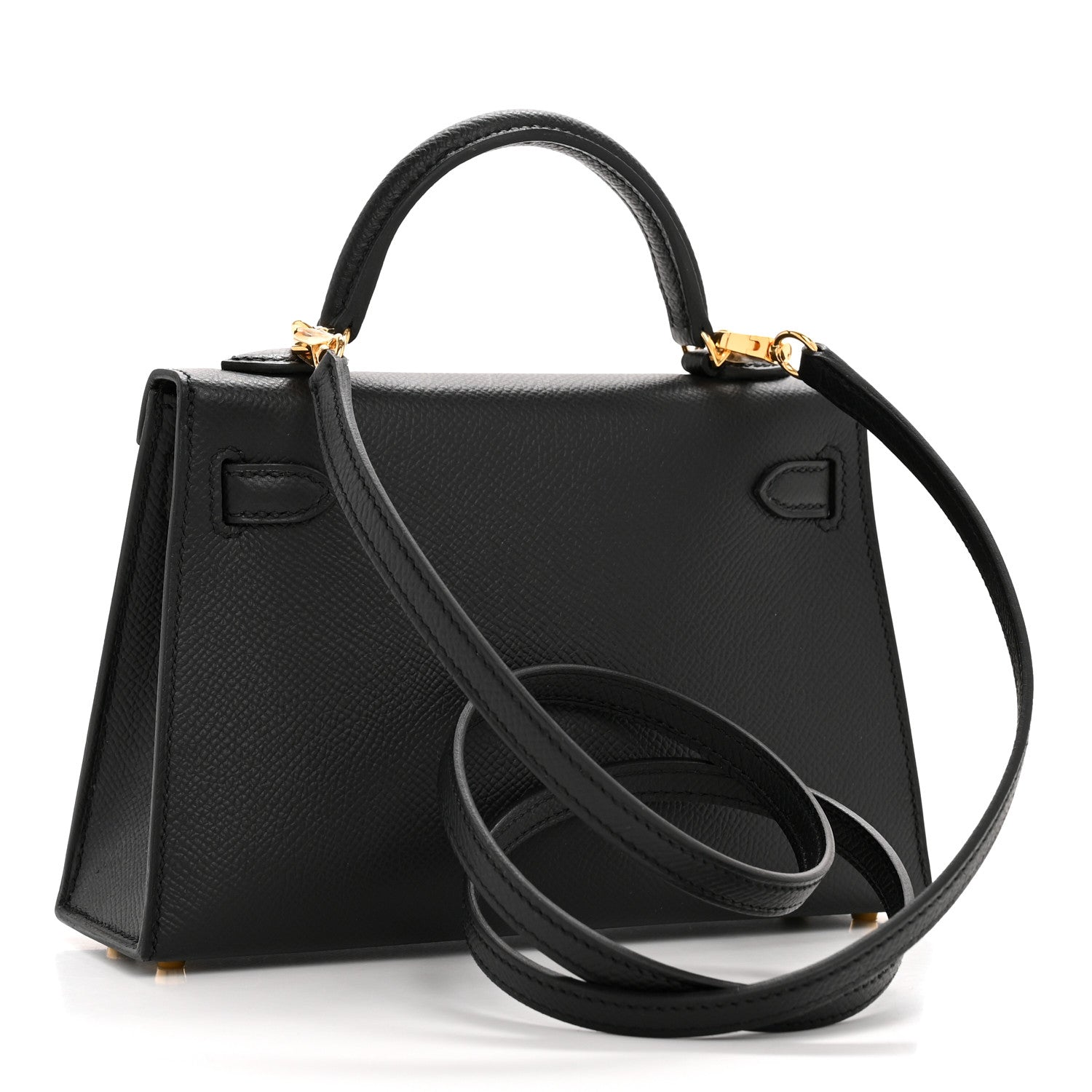 Epsom Mini Kelly Sellier 20 Black