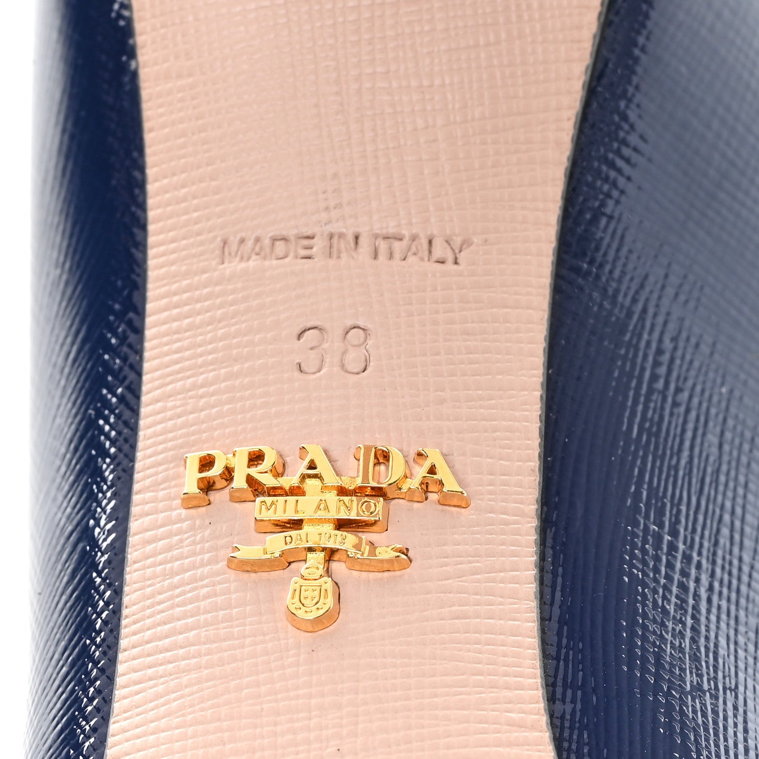 Saffiano Vernice Pumps 38 Royal