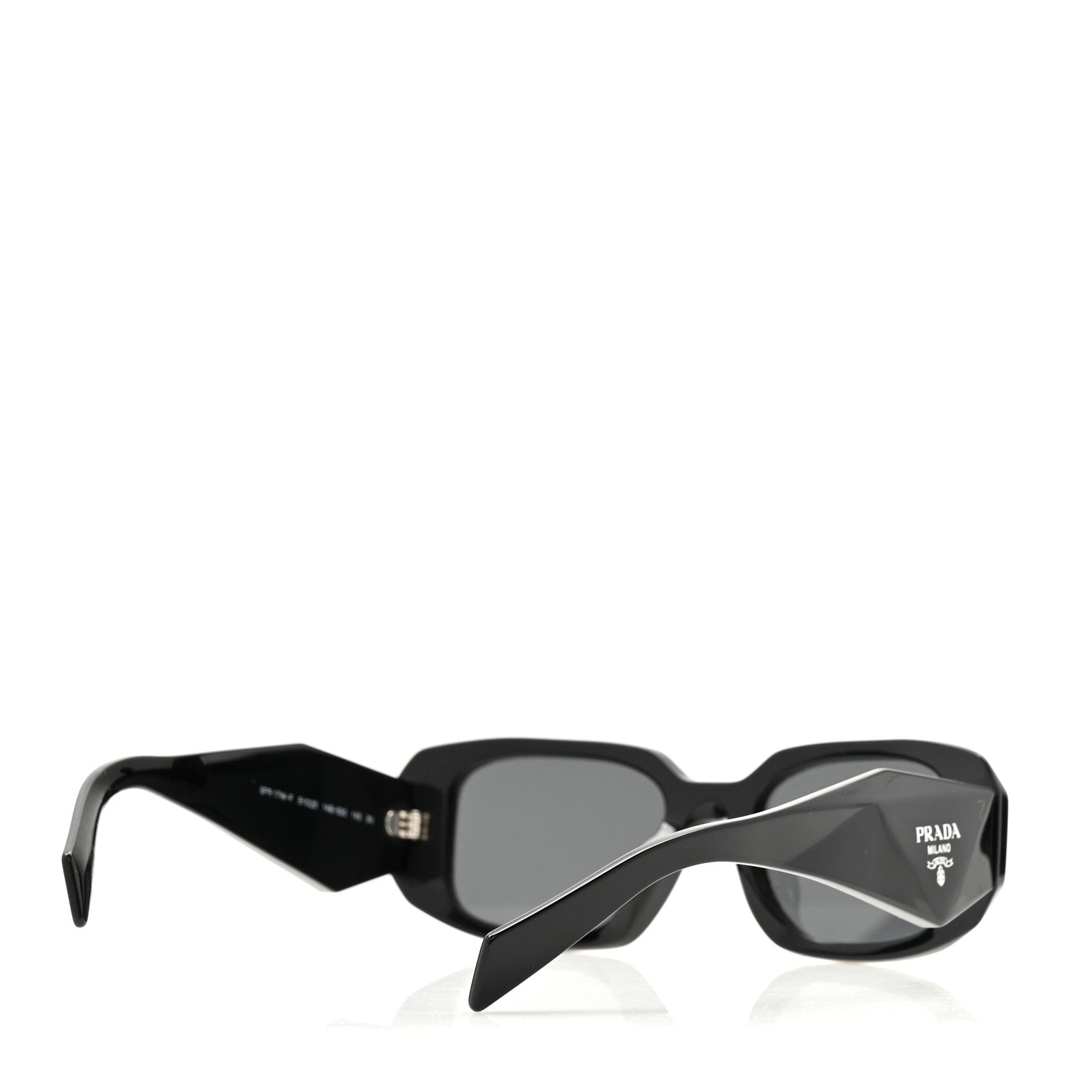 Acetate Symbole Sunglasses SPR 17W Black