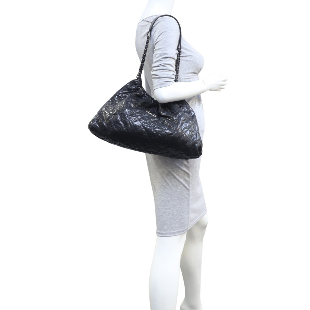 Chanel CC Elastic Shopping Hobo
