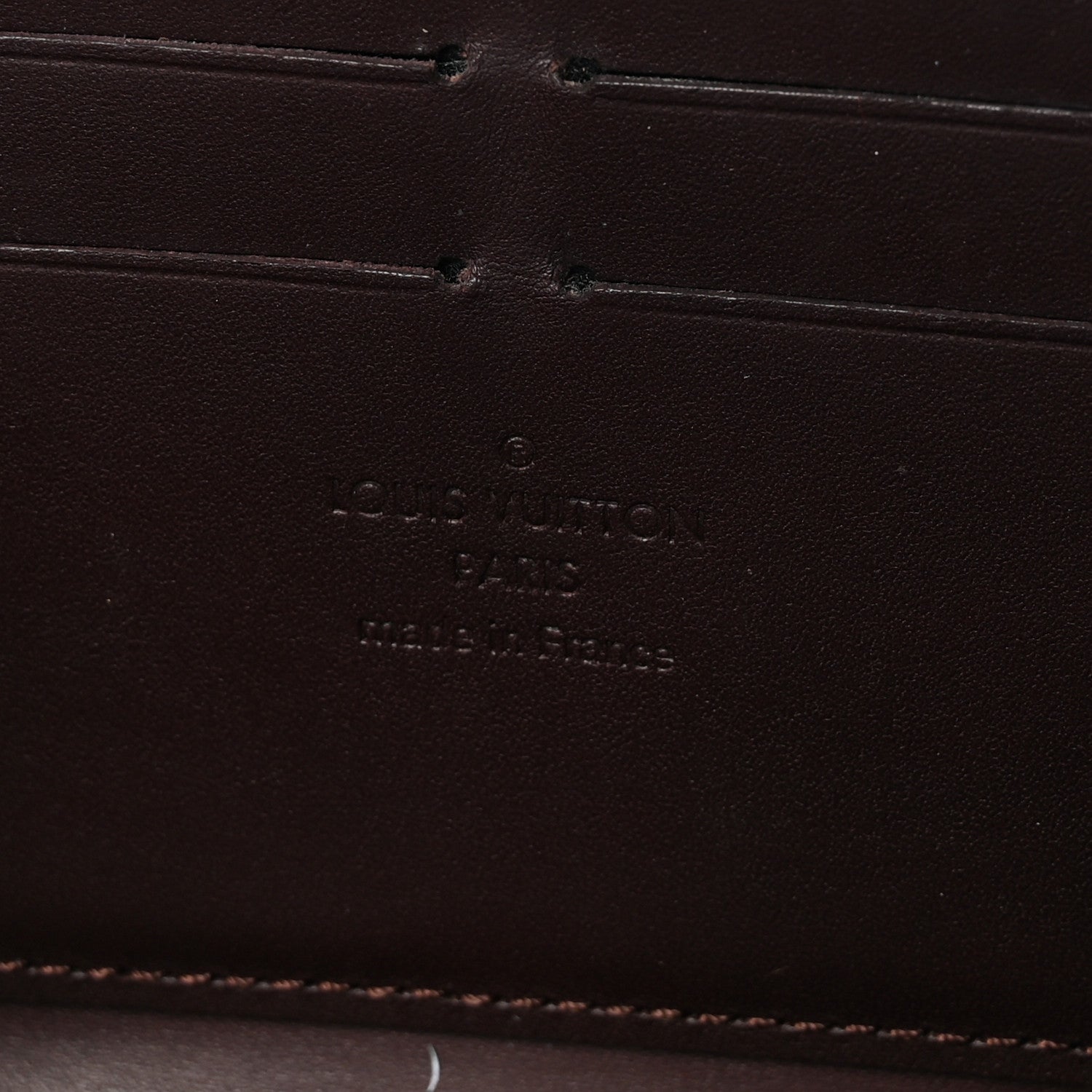 Vernis Zippy Wallet Amarante