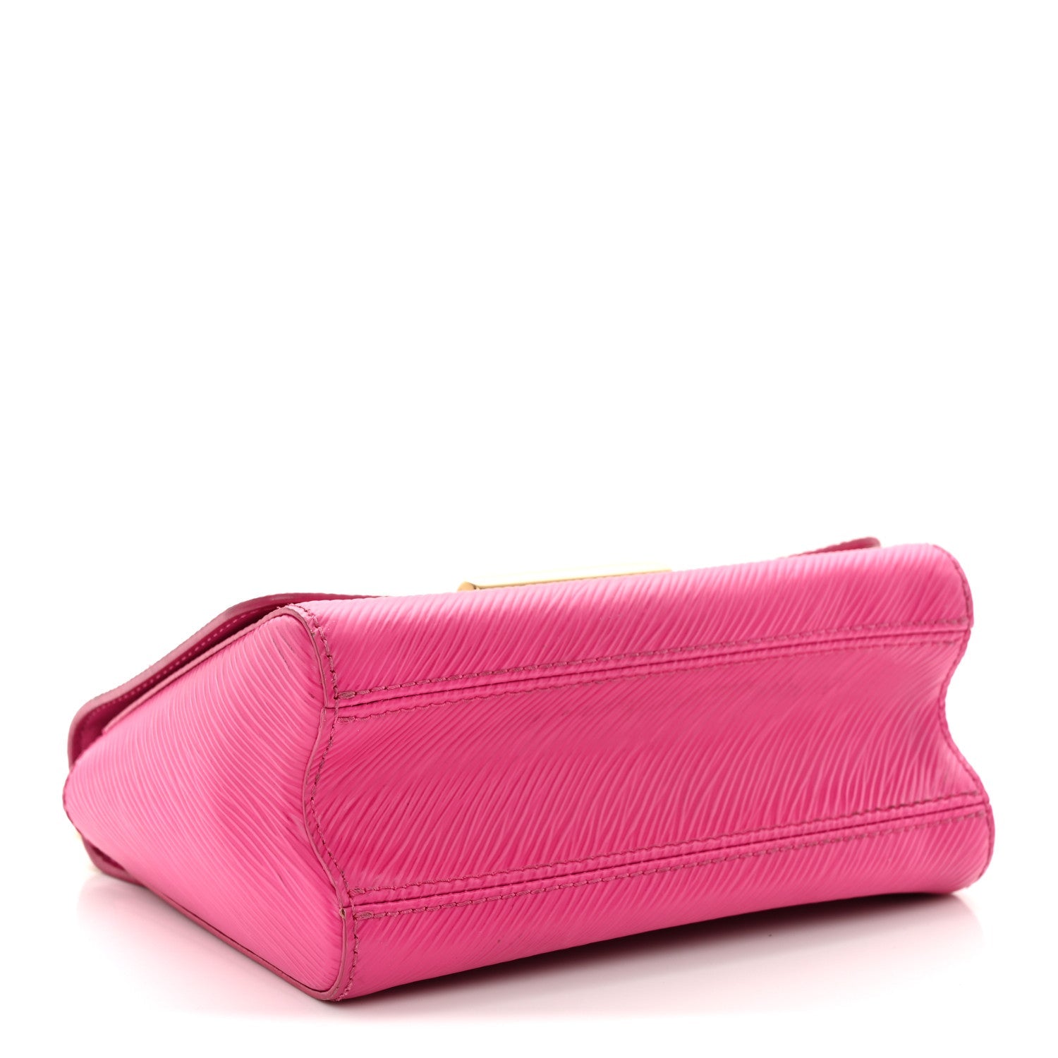 Epi Twist Braided Chain Shoulder Bag PM Rose Miami Pink