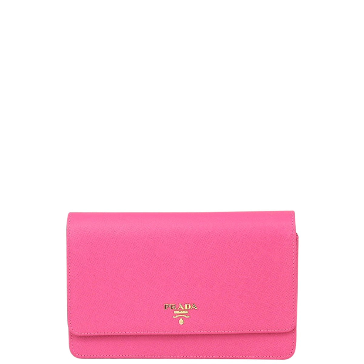 Prada Saffiano Wallet on Strap