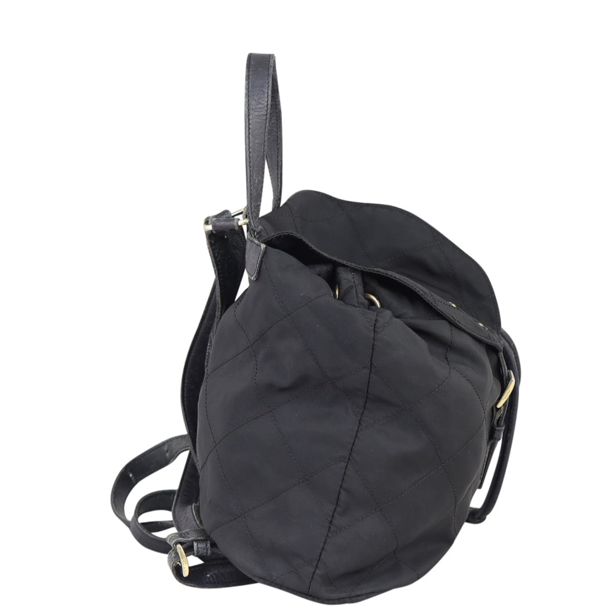 Prada Quilted Tessuto Backpack