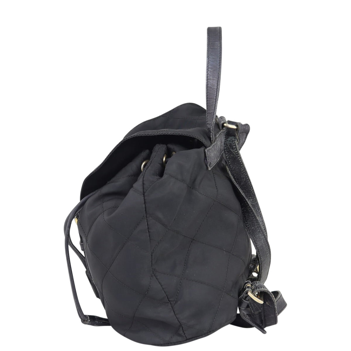 Prada Quilted Tessuto Backpack