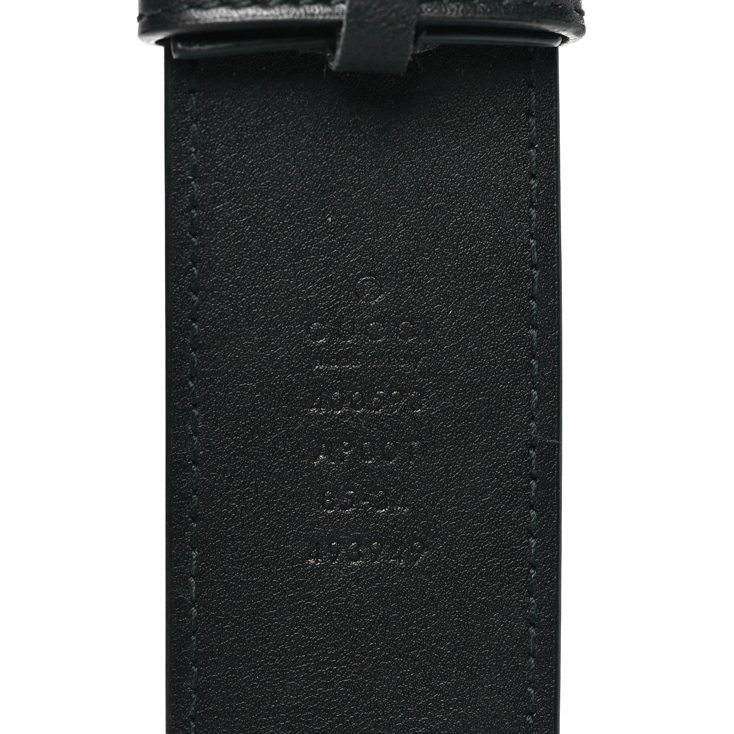 Calfskin Double G 40mm Belt 85 34 Black