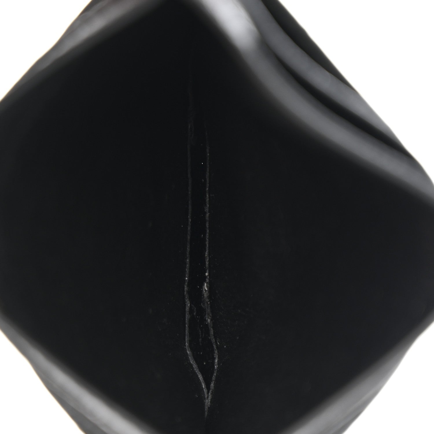 Grain De Poudre Matelasse Chevron Monogram Credit Card Case Black