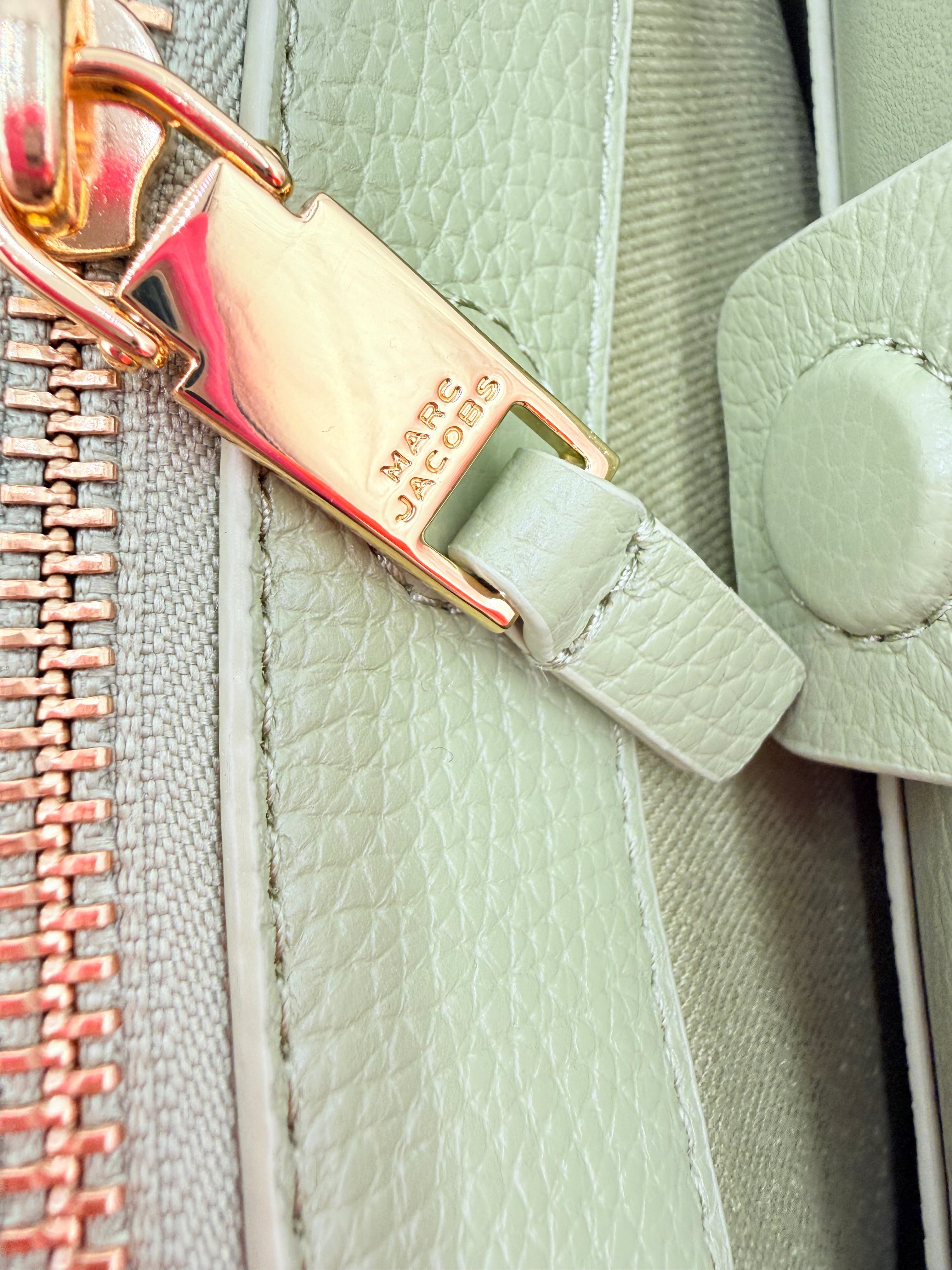 Handbag Luxury Designer By Marc Jacobs In Green, Size:Medium