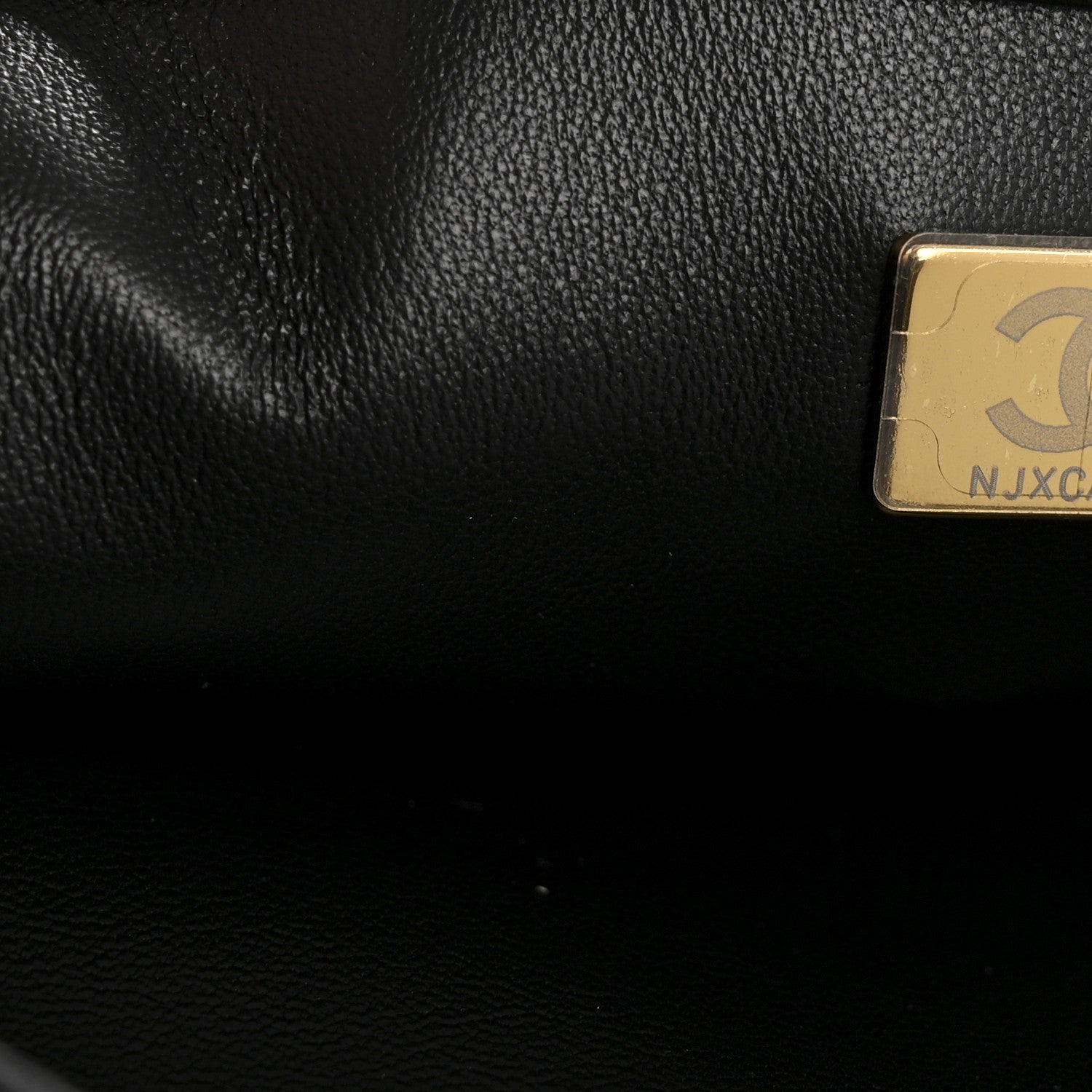 Lambskin Quilted Small Trendy CC Chain Dual Handle Flap Bag Black