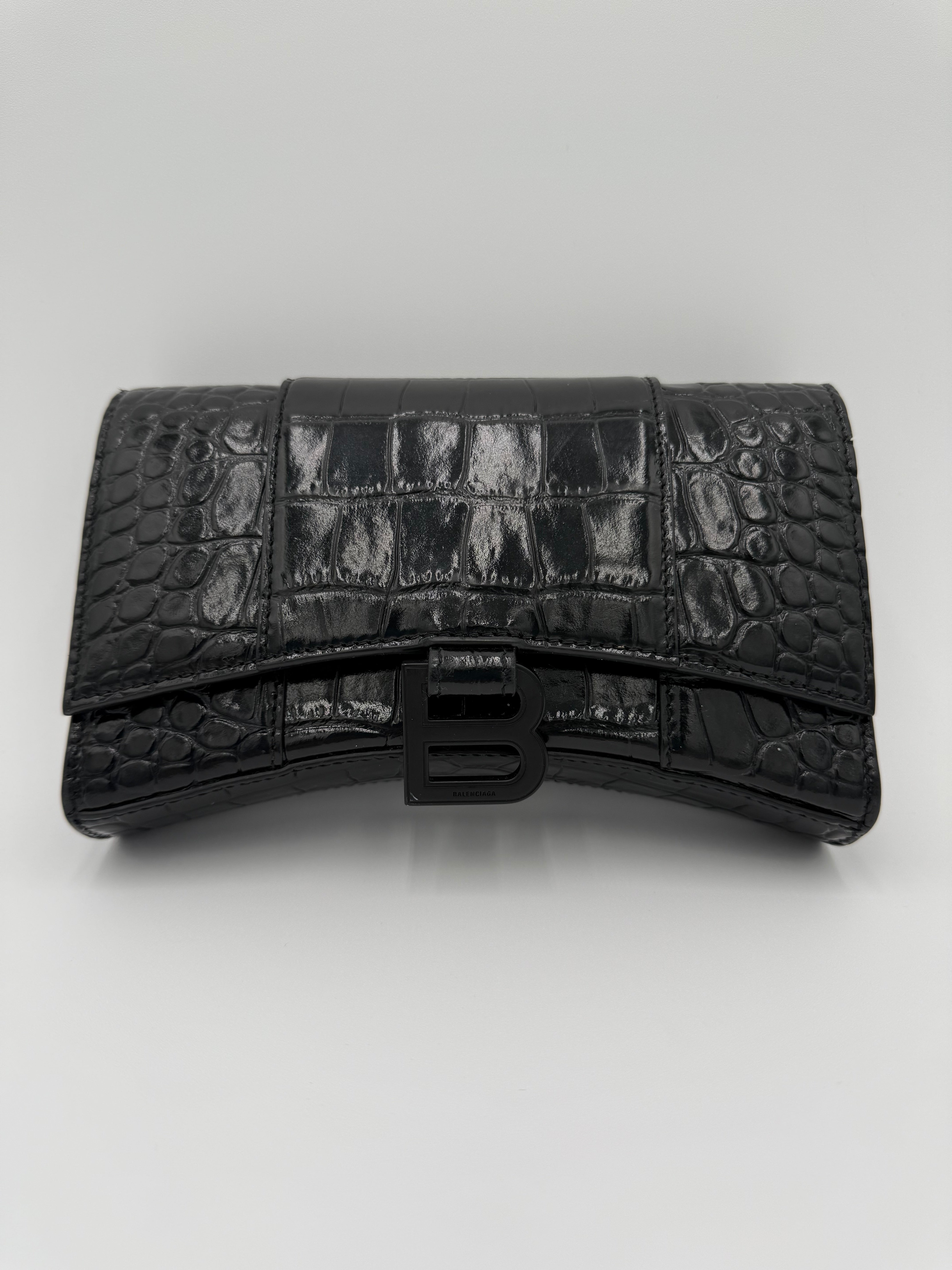 Handbag Luxury Designer By Balenciaga In Black, Size:Small