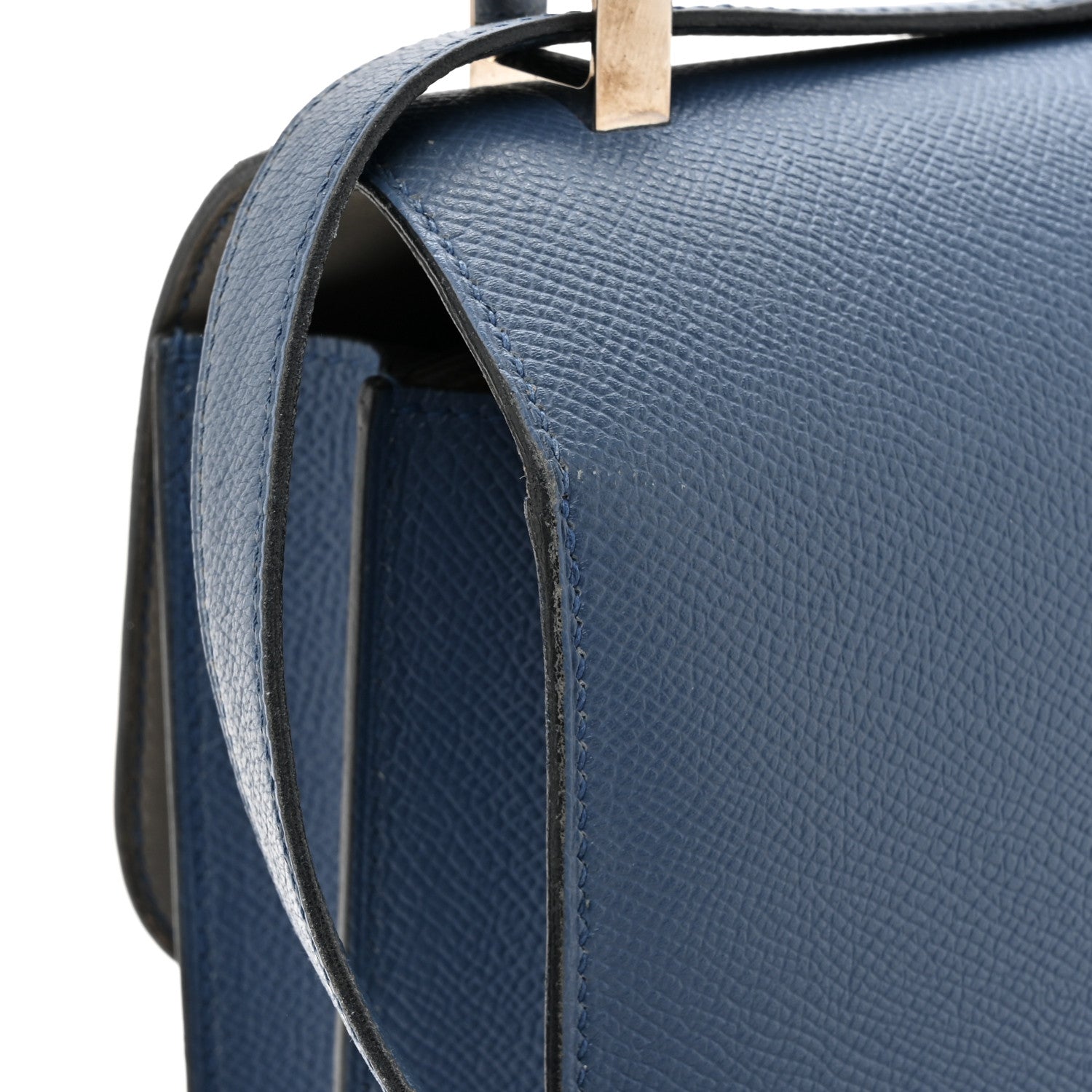 Epsom Constance Verso 24 Bleu Agate Gris Mouette