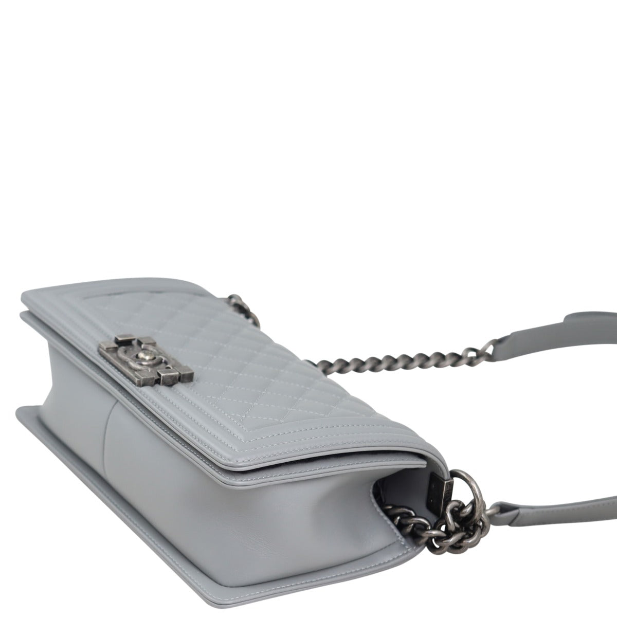 Chanel Boy Old Medium | Grey
