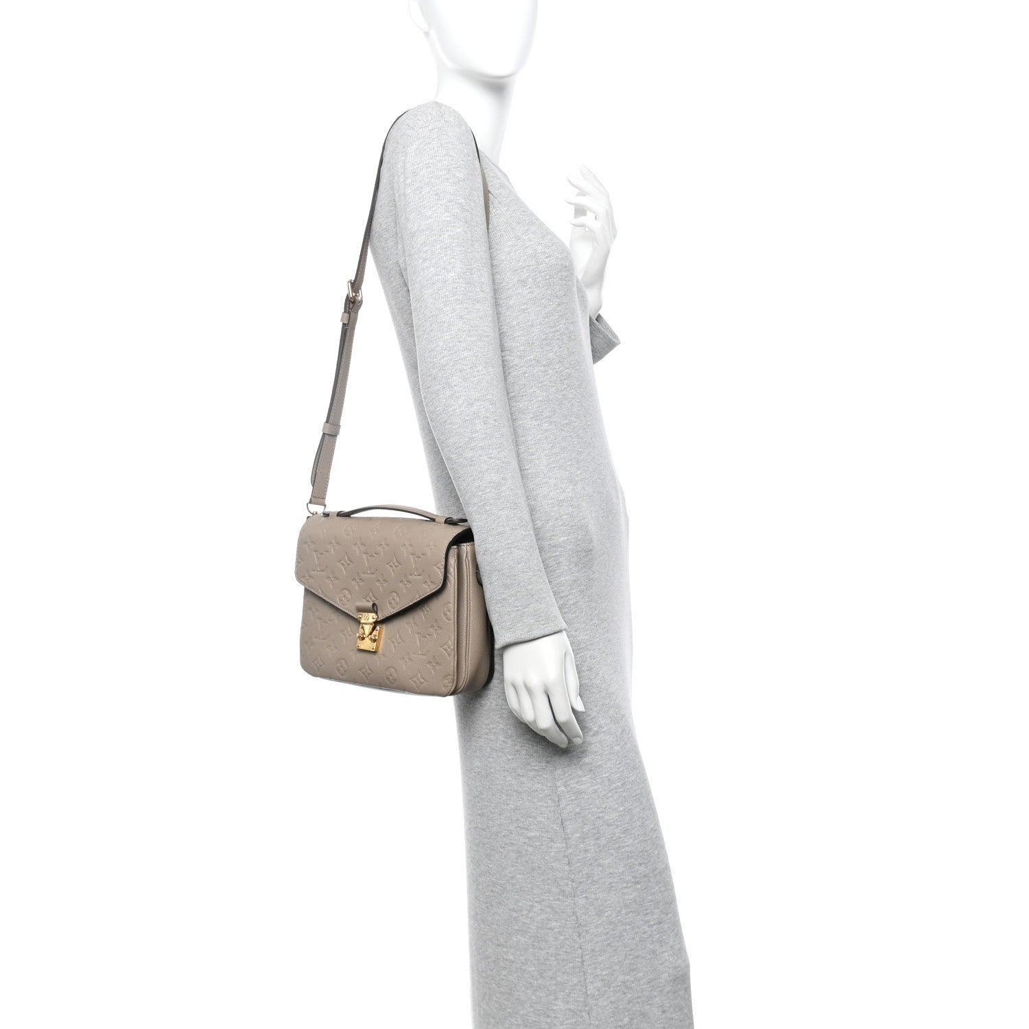 Empreinte Pochette Metis Tourterelle