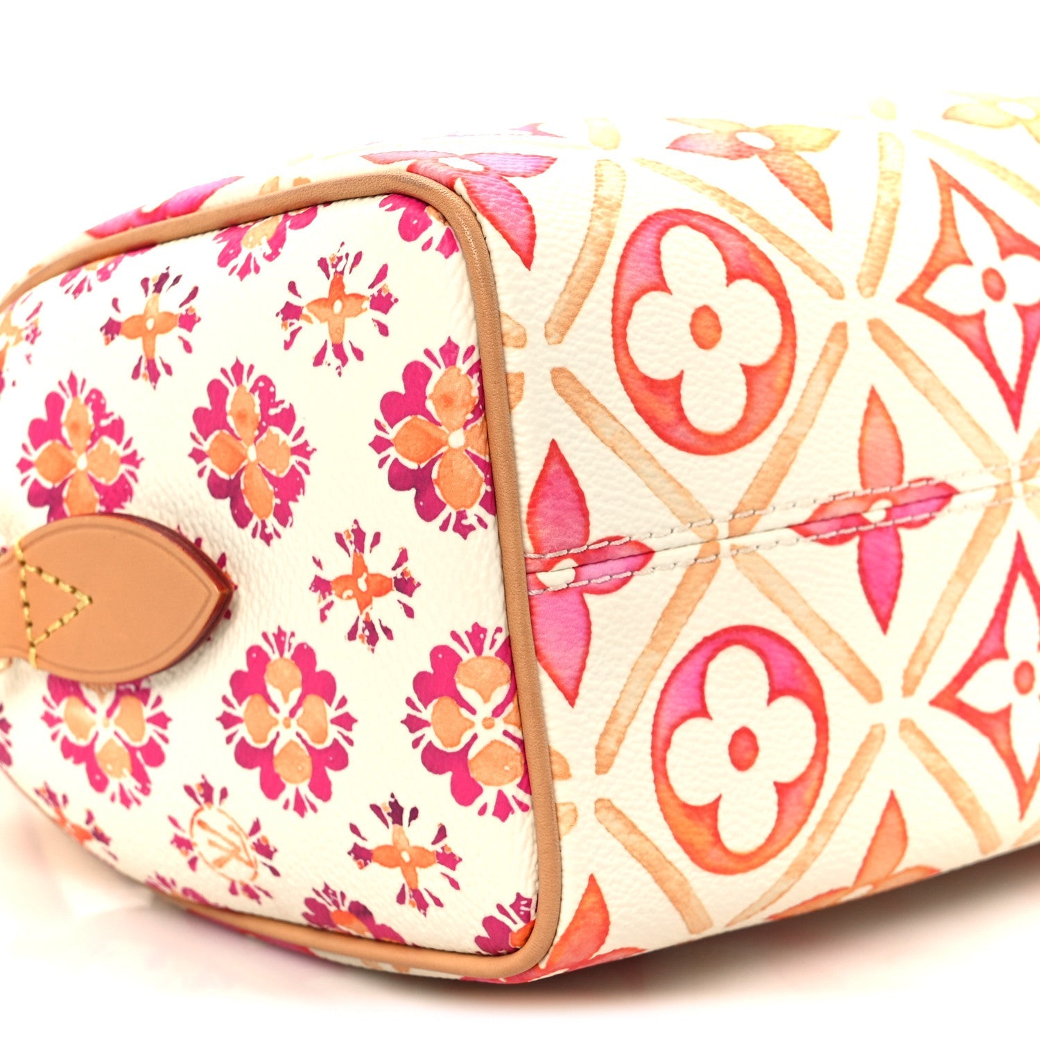 Monogram Tiles By The Pool  Speedy 20 Coral