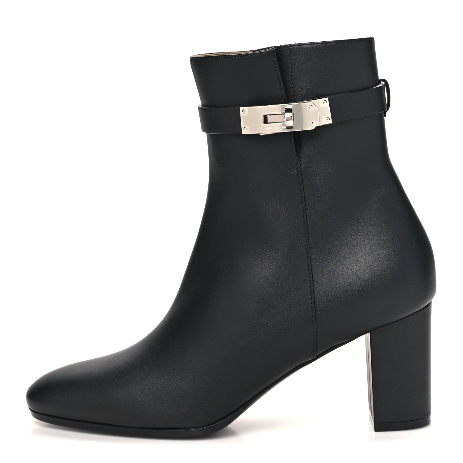 Calfskin Saint Germain Ankle Boots 39 Black
