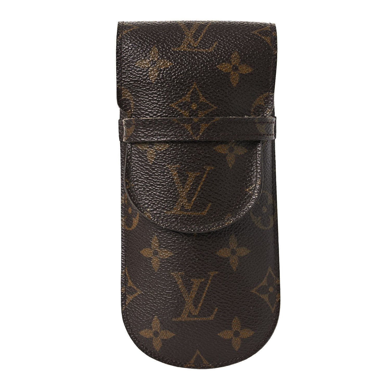Monogram Glasses Sunglasses Case w Flap