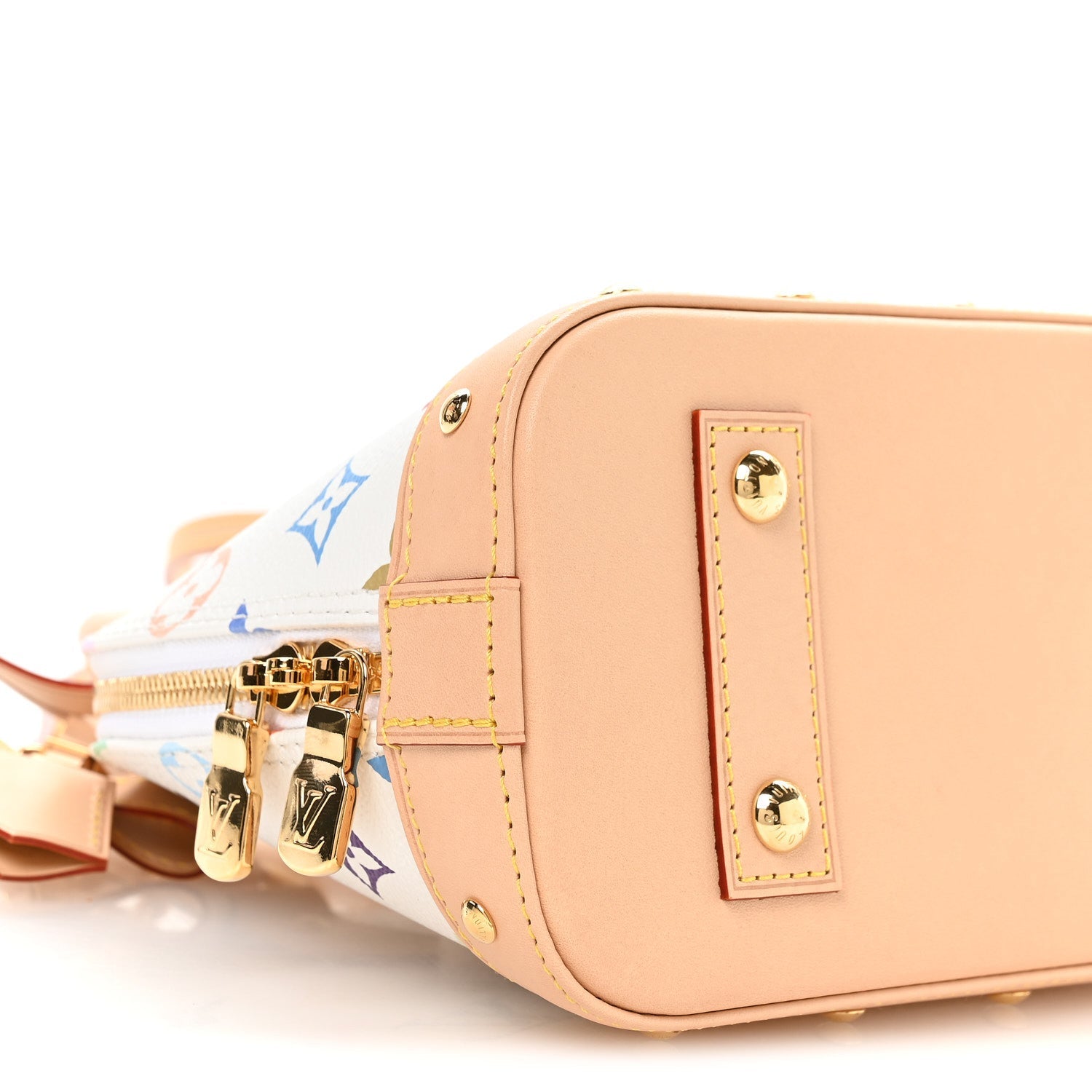 LV x TM Monogram Multicolor Alma BB White