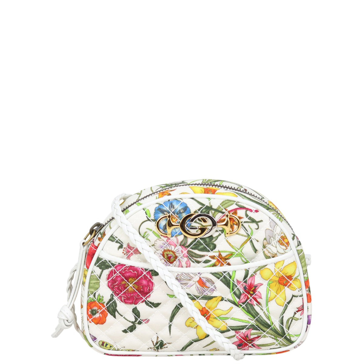 Gucci Flora Quilted Mini Trapuntata Bag