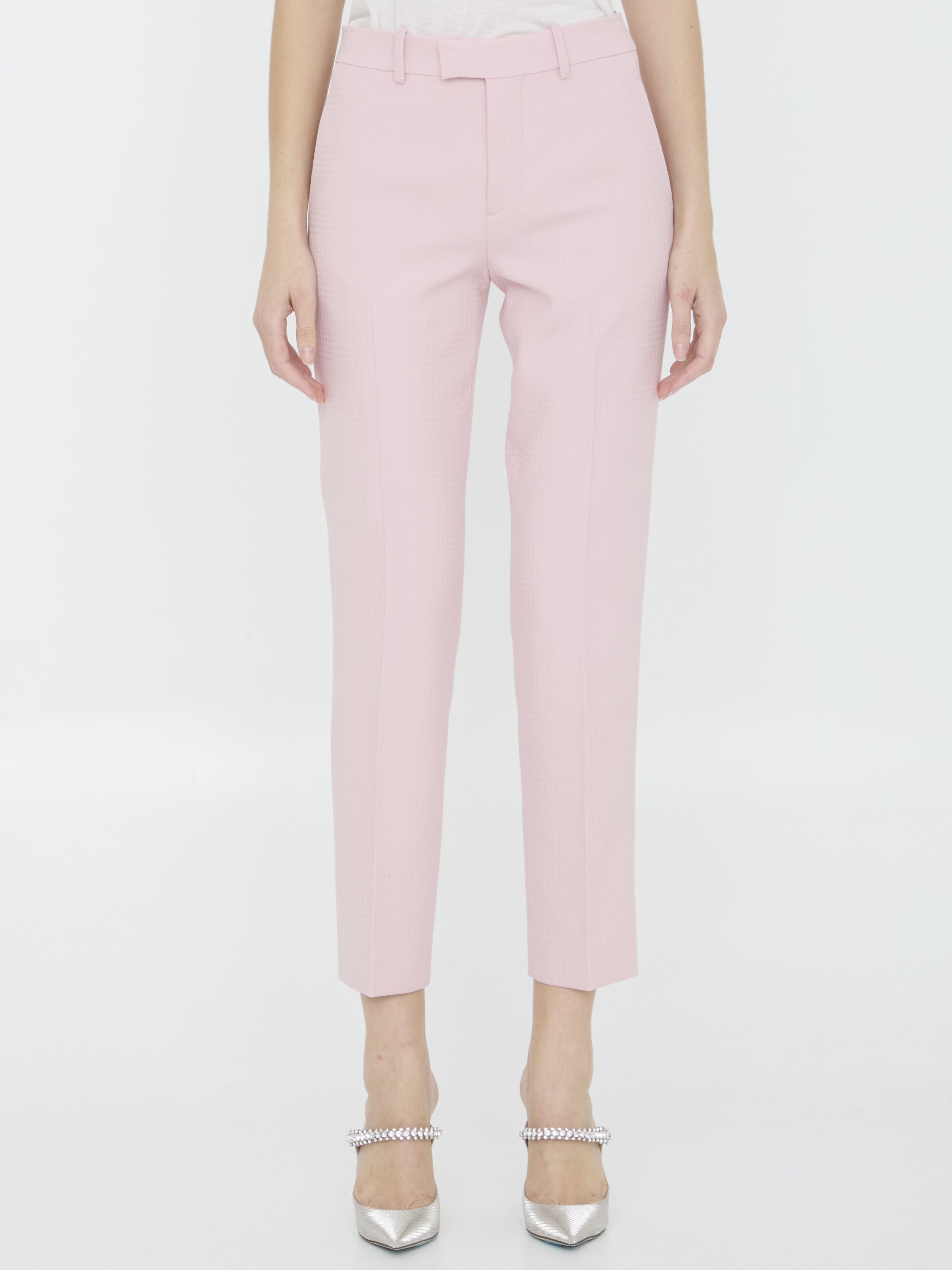 wool tailored trousers