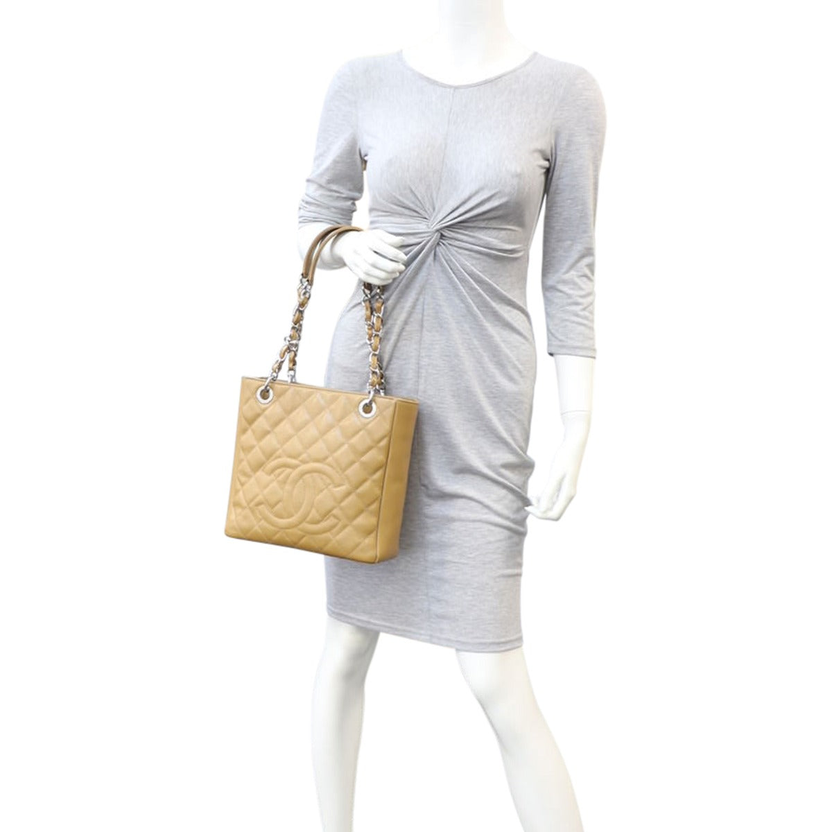 Chanel Petite Shopping Tote | Butterscotch