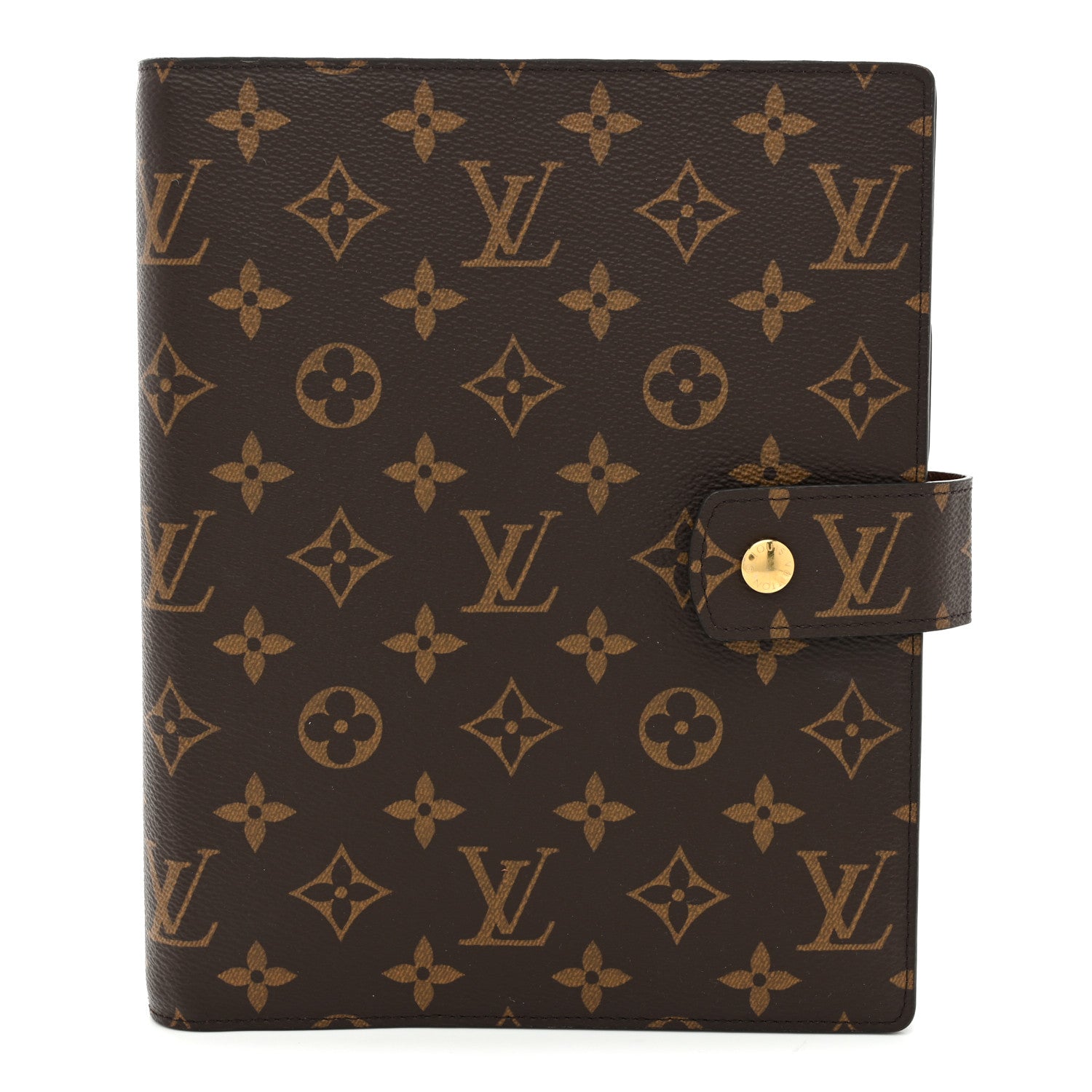 Monogram Large Ring Agenda Cover