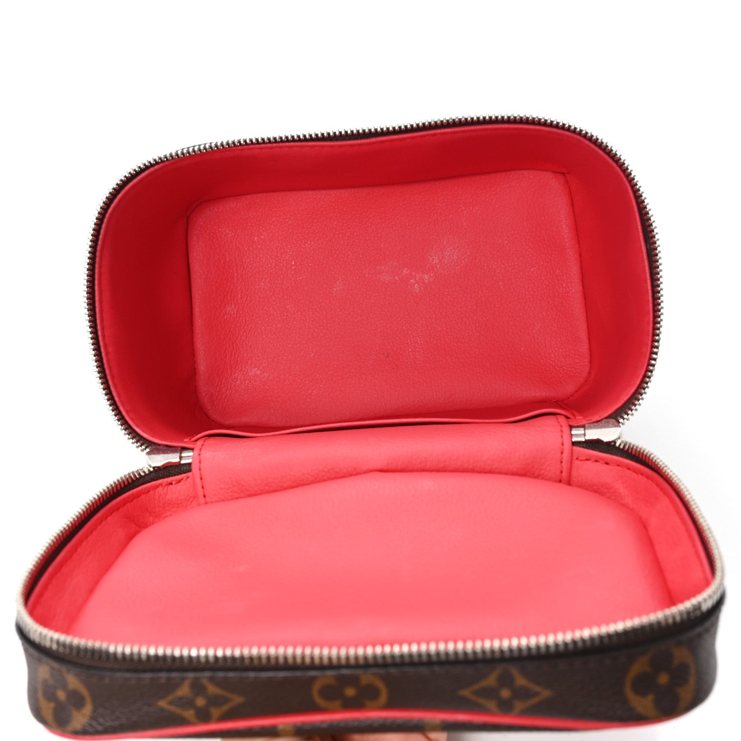 Monogram Macassar Nice Mini Rouge