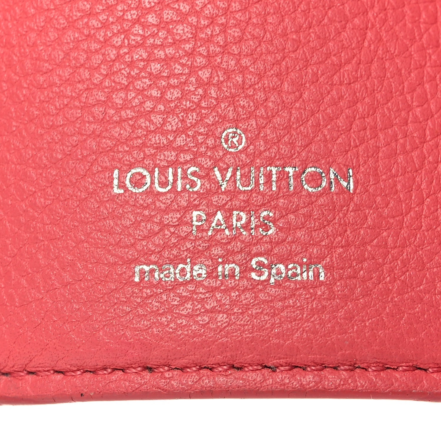 Calfskin Lockmini Wallet Hot Pink