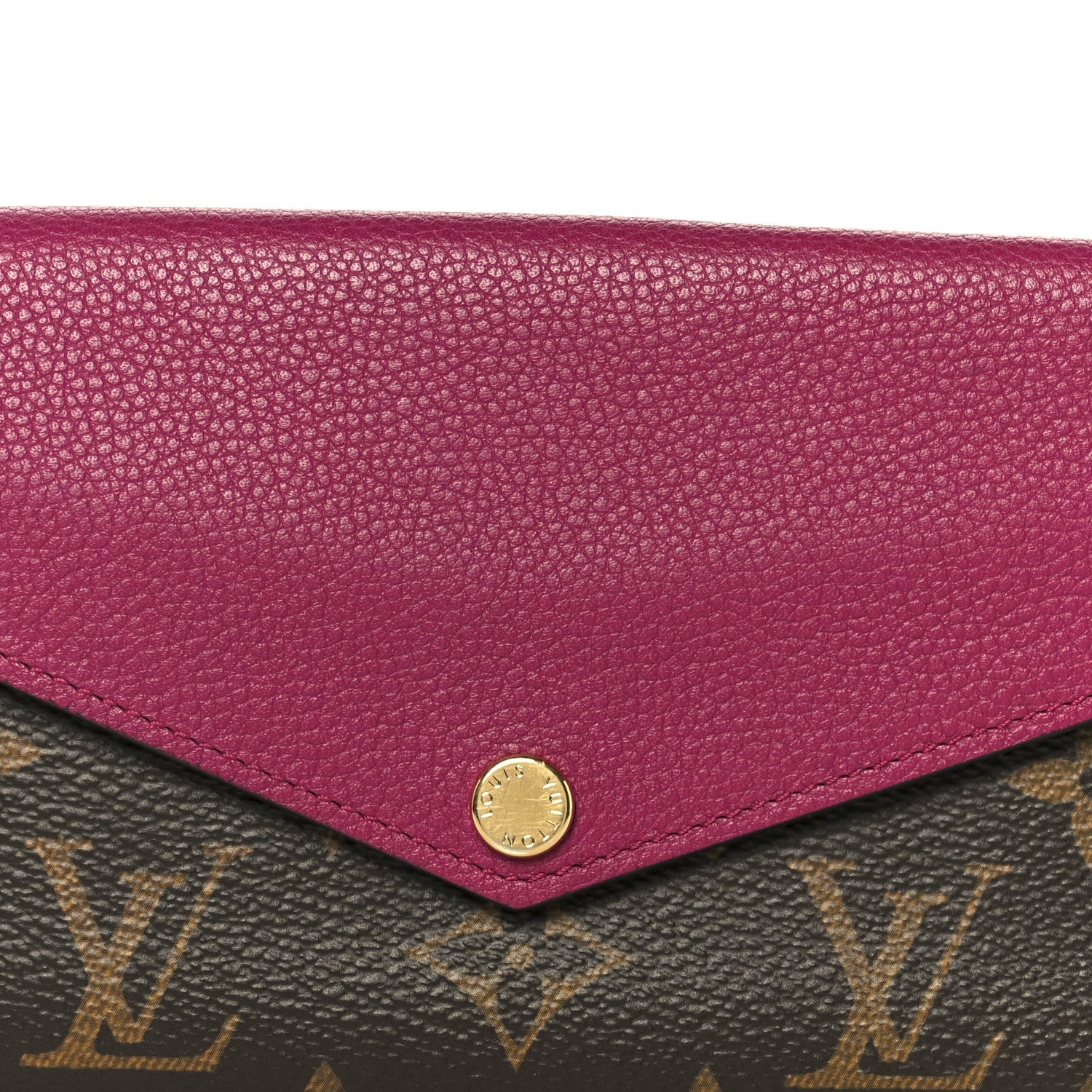 Monogram Pallas Compact Wallet Fushia
