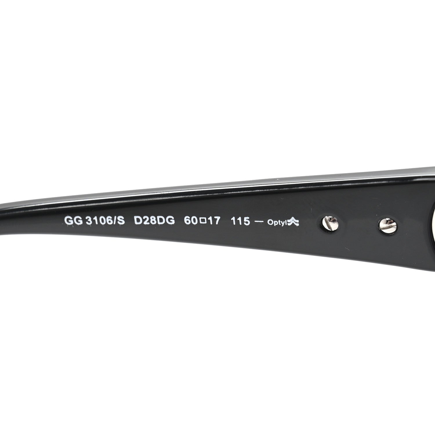 Acetate Sunglasses GG3106/S Black