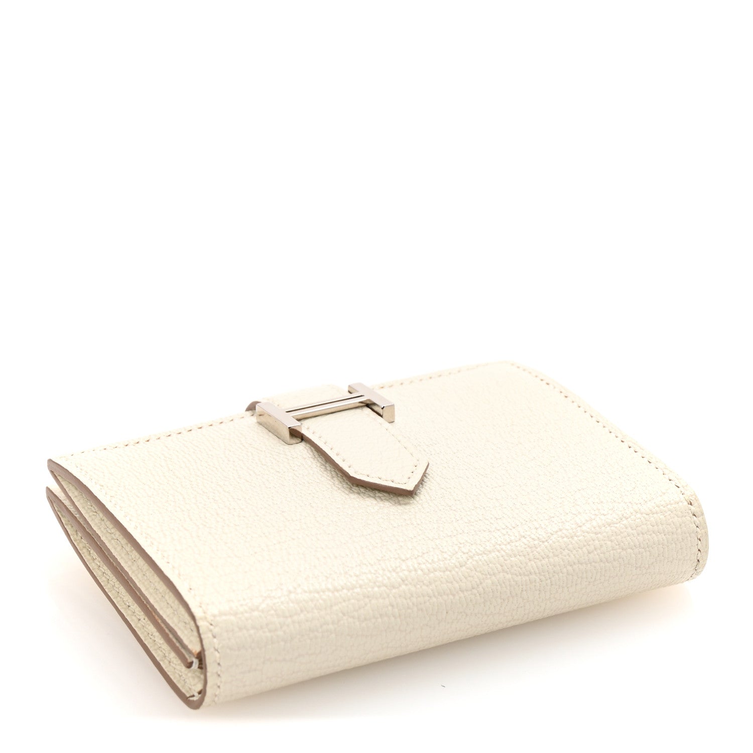 Chevre Mysore Bearn Card Holder Wallet Mushroom