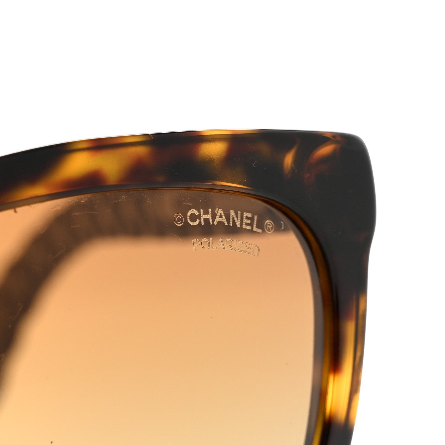 Acetate Quilted Polarized Butterfly CC Sunglasses 5288-Q Tortoise