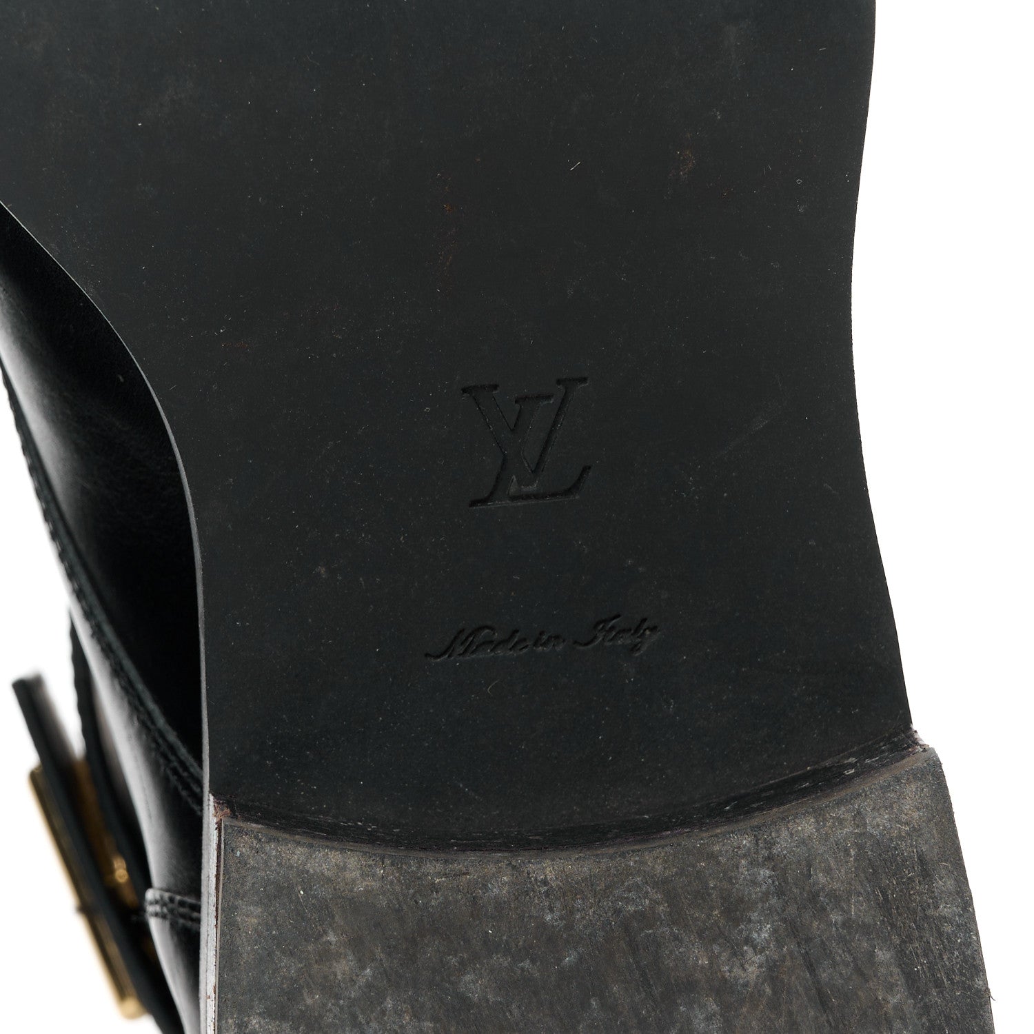 Calfskin Wonderland Flat Ranger Boots 37 Black