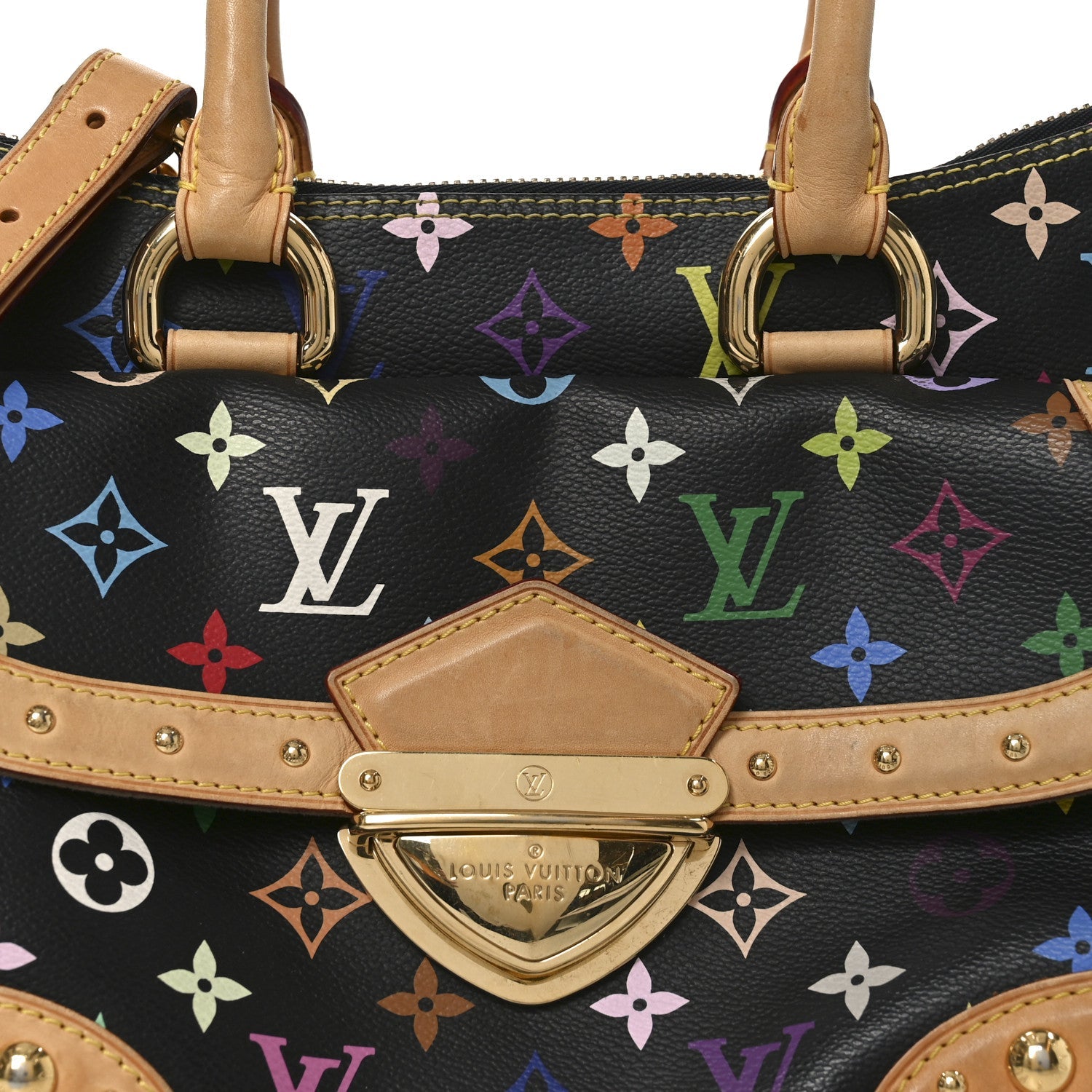 Monogram Multicolor Rita Black