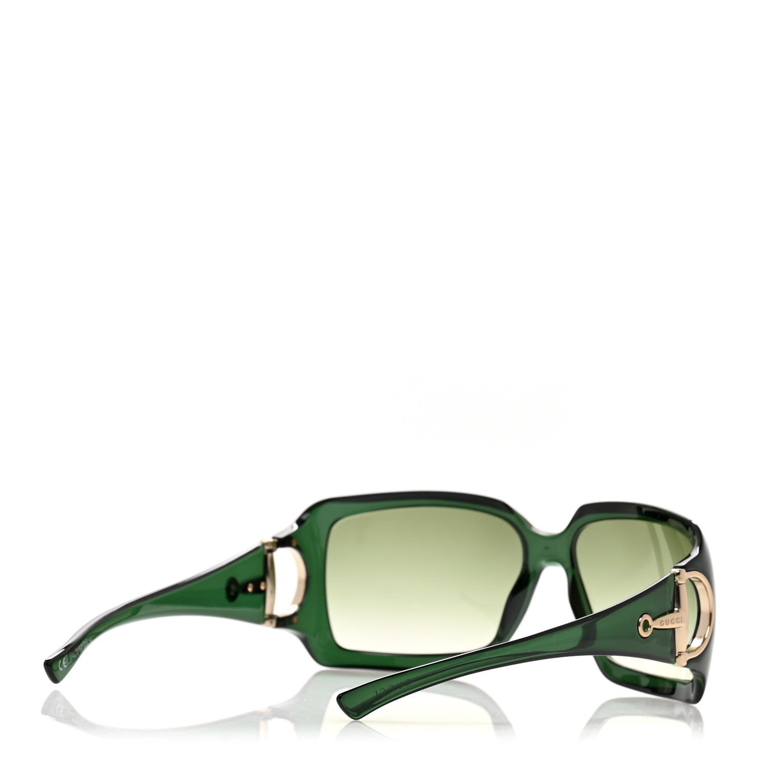 Acetate Horsebit Sunglasses 2562/S Green