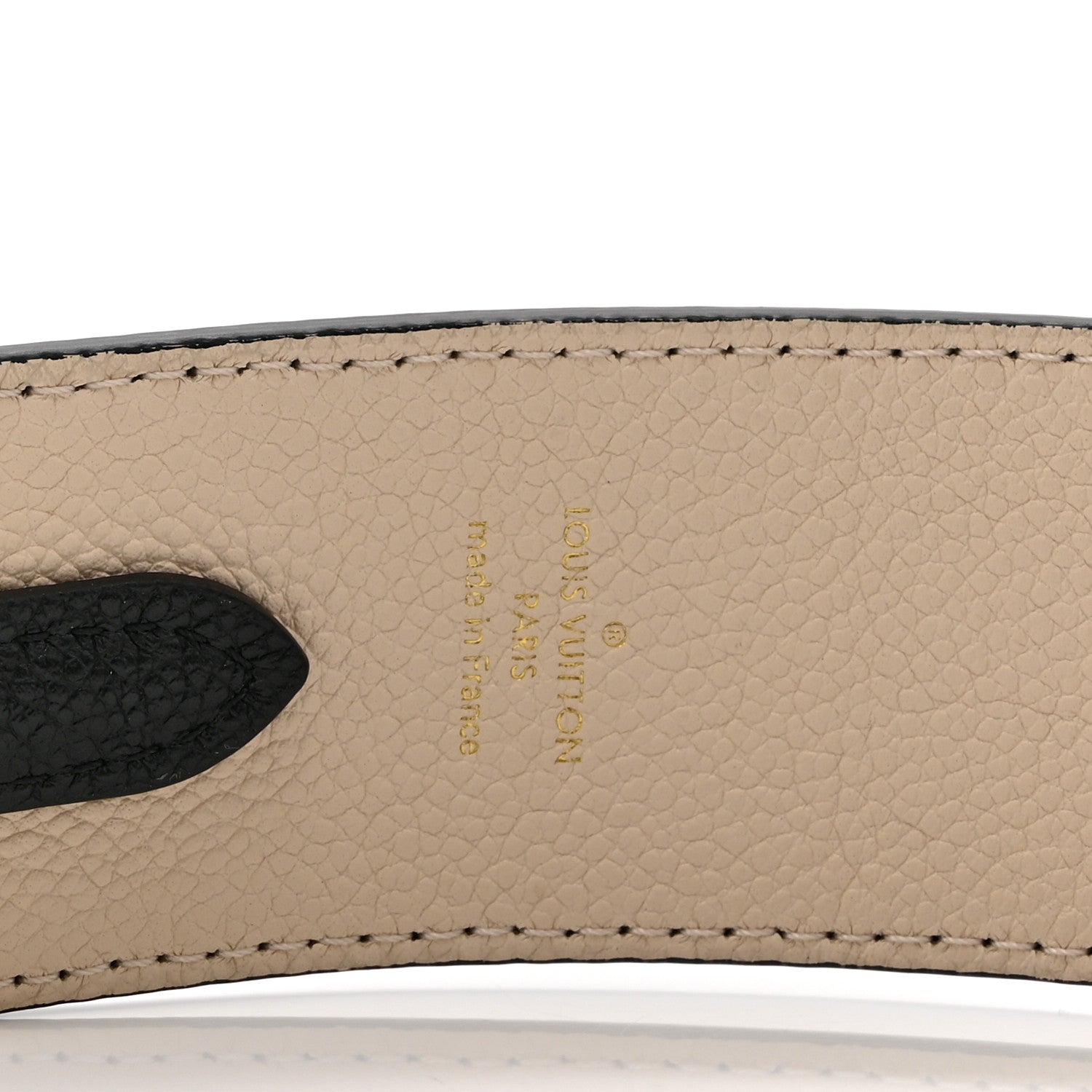 Empreinte Monogram Bandouliere Shoulder Strap Black Beige