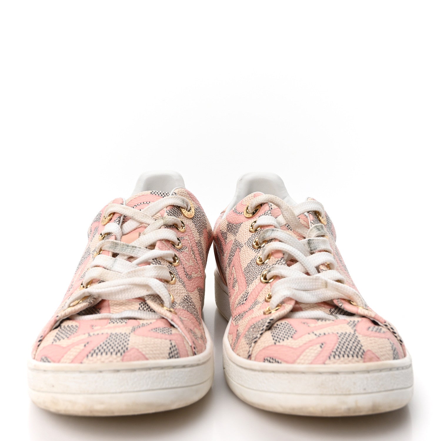 Damier Azur Tahitienne Bora Bora Sneakers 36 Rose Ballerine