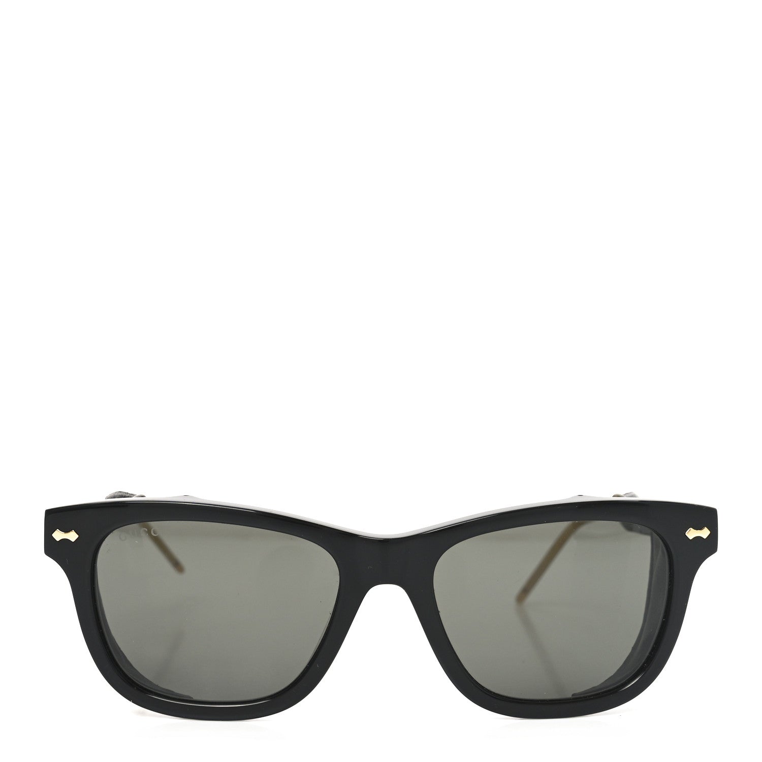 Acetate Square Frame Sunglasses GG0671S Black