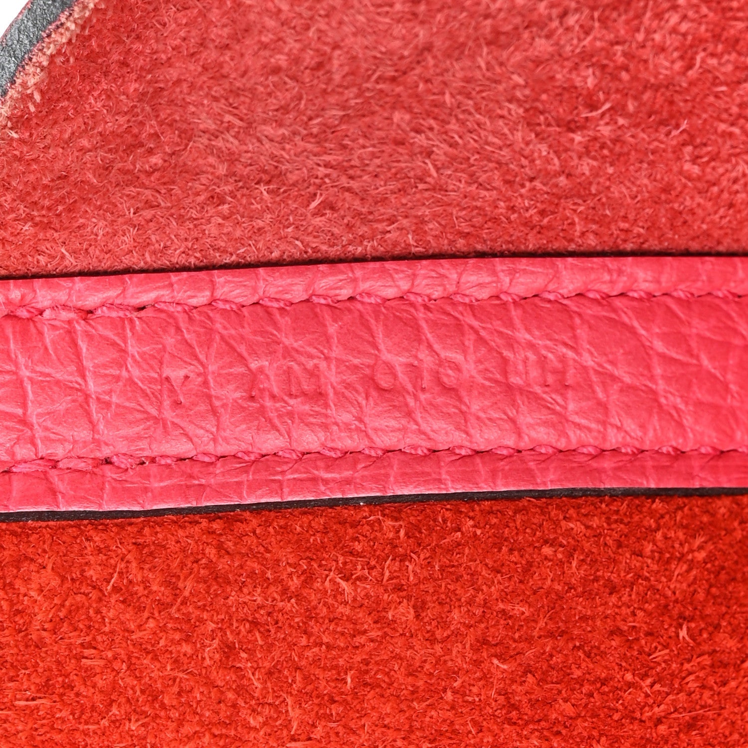 Taurillon Clemence Casaque Picotin Lock 22 MM Rouge De Coeur Rose Extreme Bleu Zanzibar
