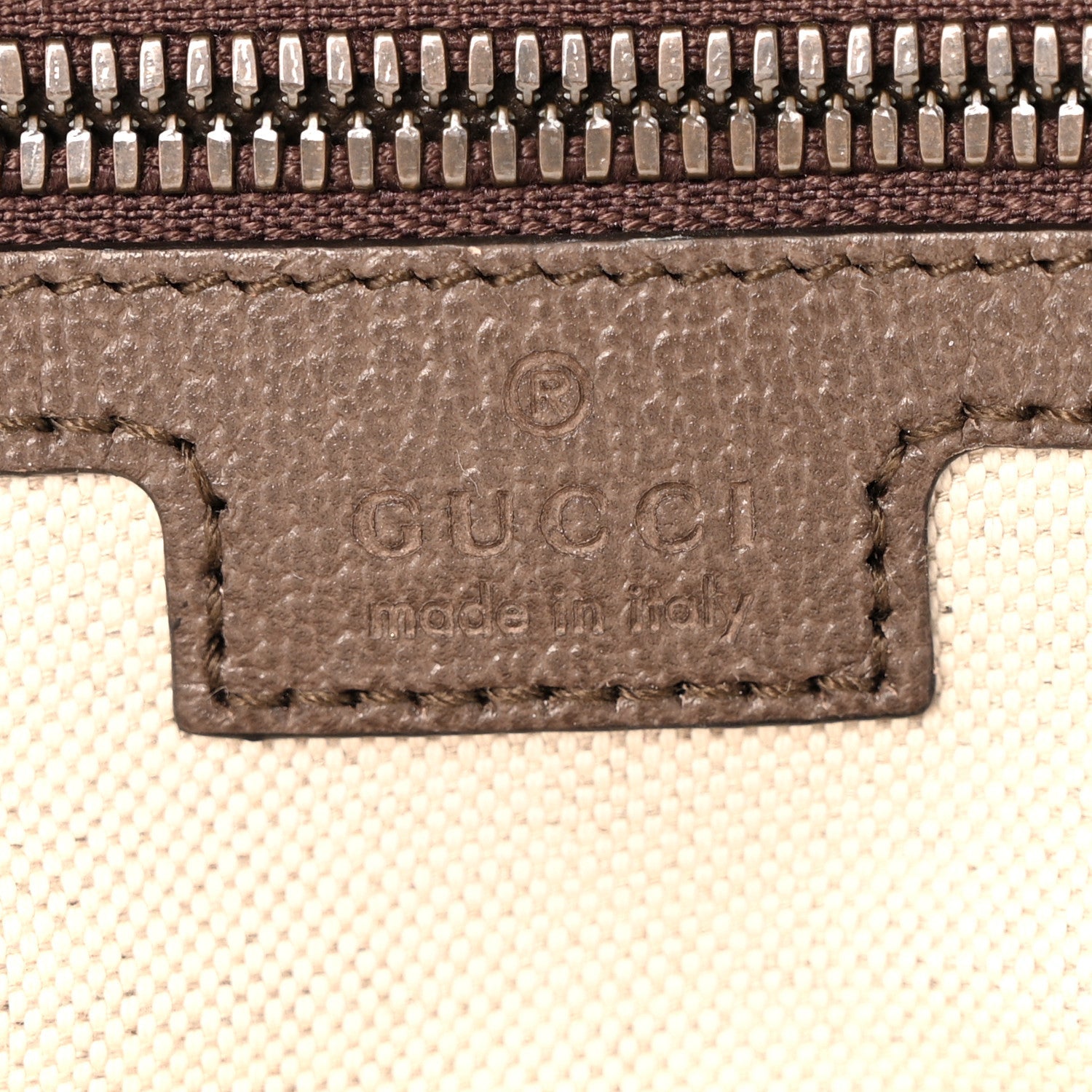 GG Supreme Monogram Calfskin Web Small Ophidia Day BackpacK Beige Ebony New Acero